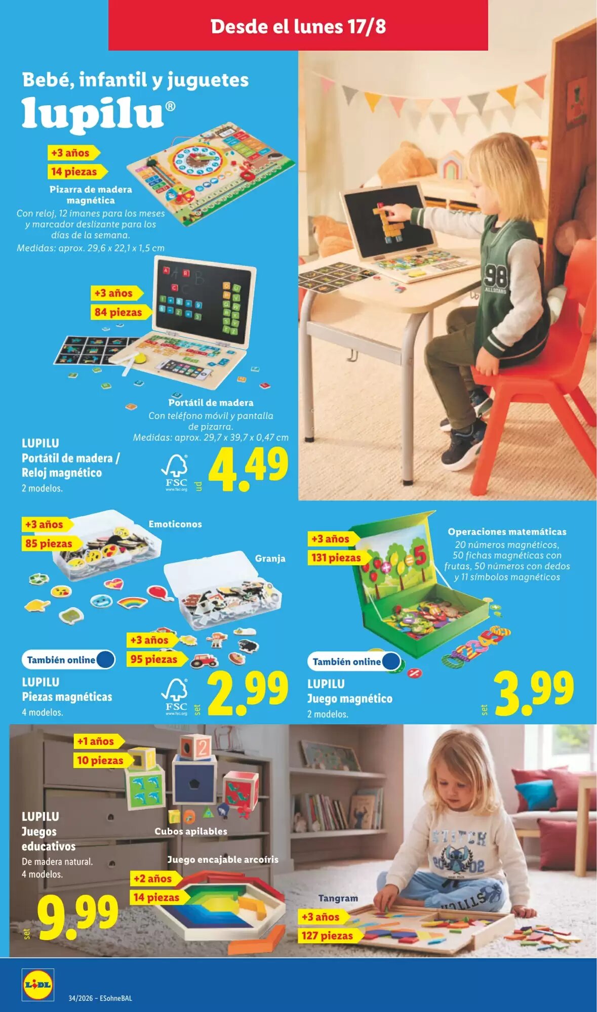 Folleto promocional de Lidl válido desde el 17/08/2026 - Página 14.