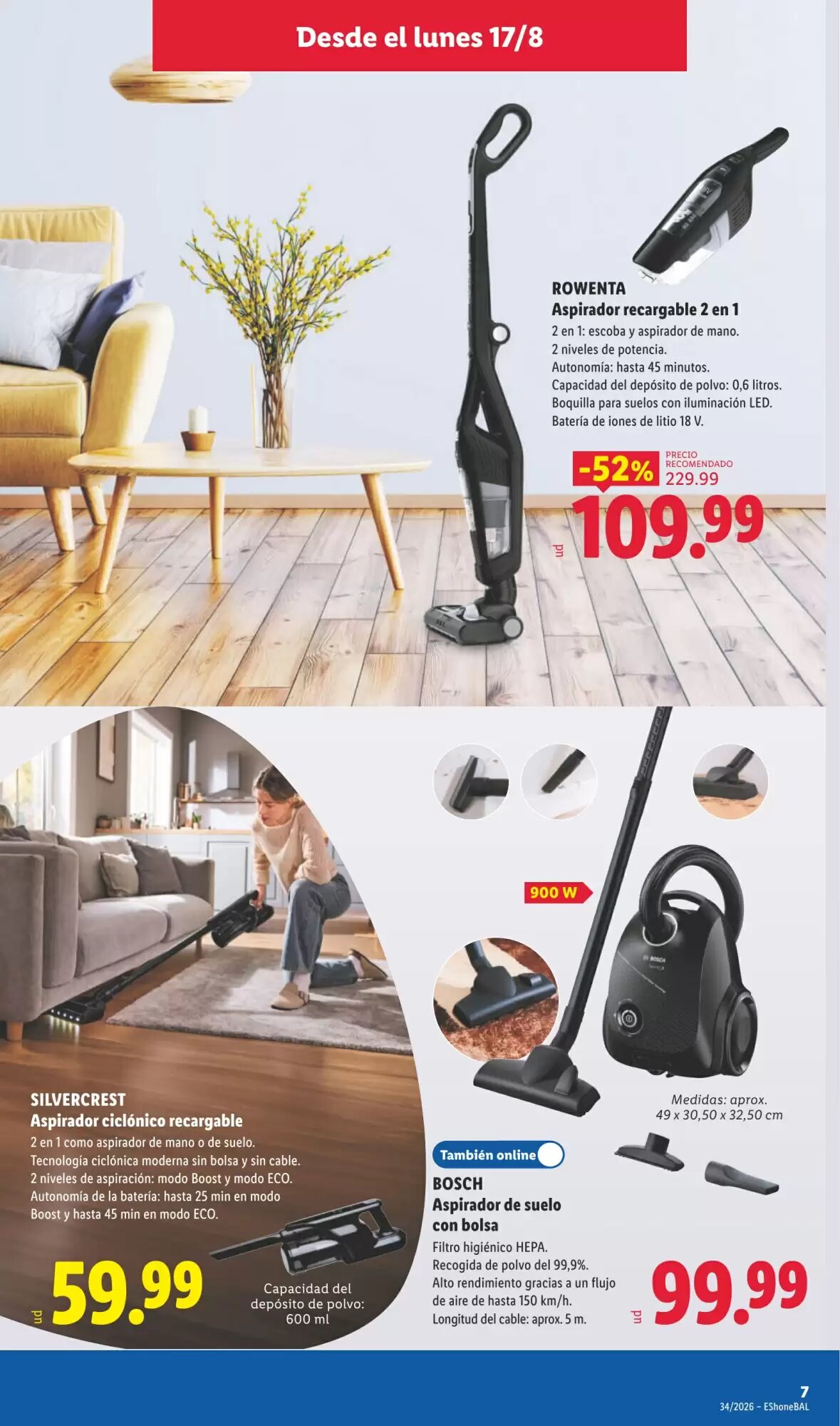 Folleto promocional de Lidl válido desde el 17/08/2026 - Página 17.