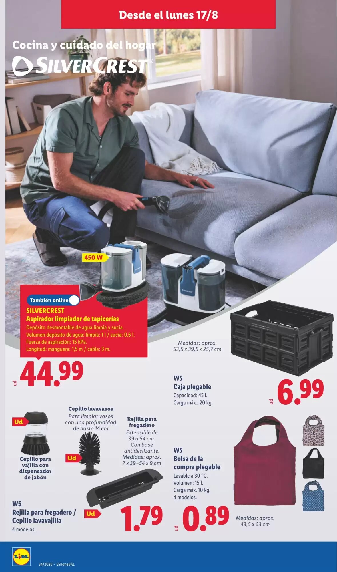 Folleto promocional de Lidl válido desde el 17/08/2026 - Página 18.