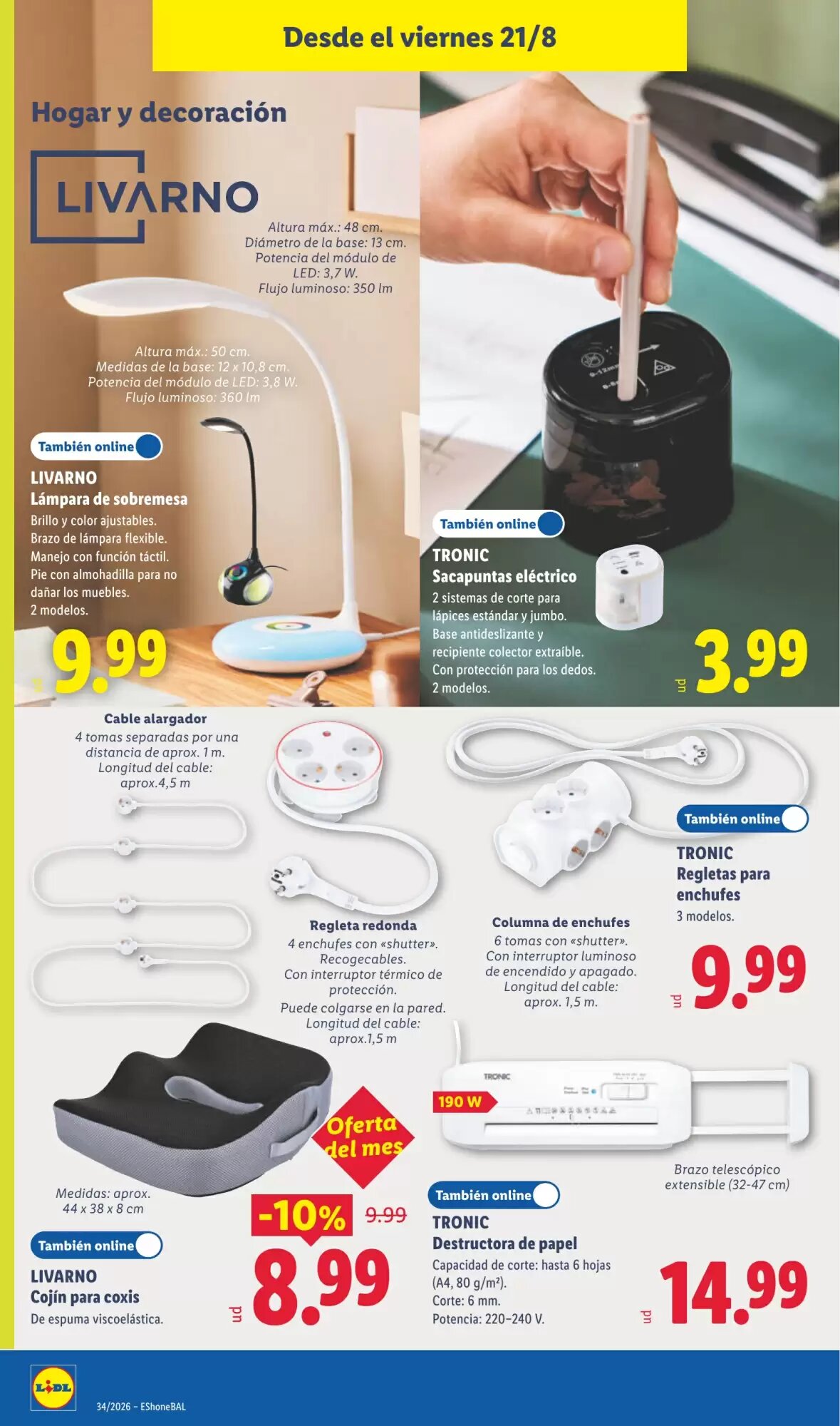 Folleto promocional de Lidl válido desde el 17/08/2026 - Página 24.