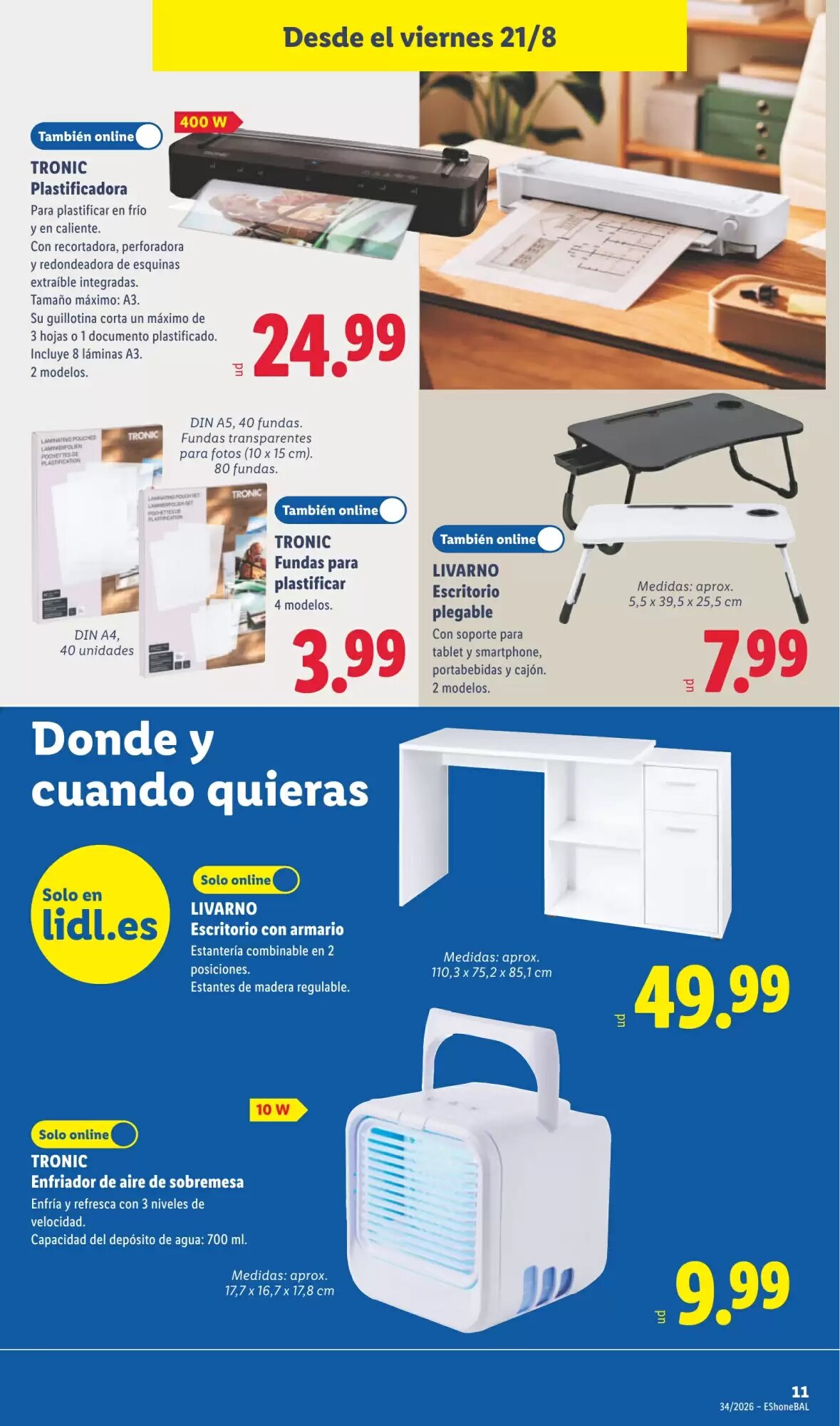 Folleto promocional de Lidl válido desde el 17/08/2026 - Página 25.