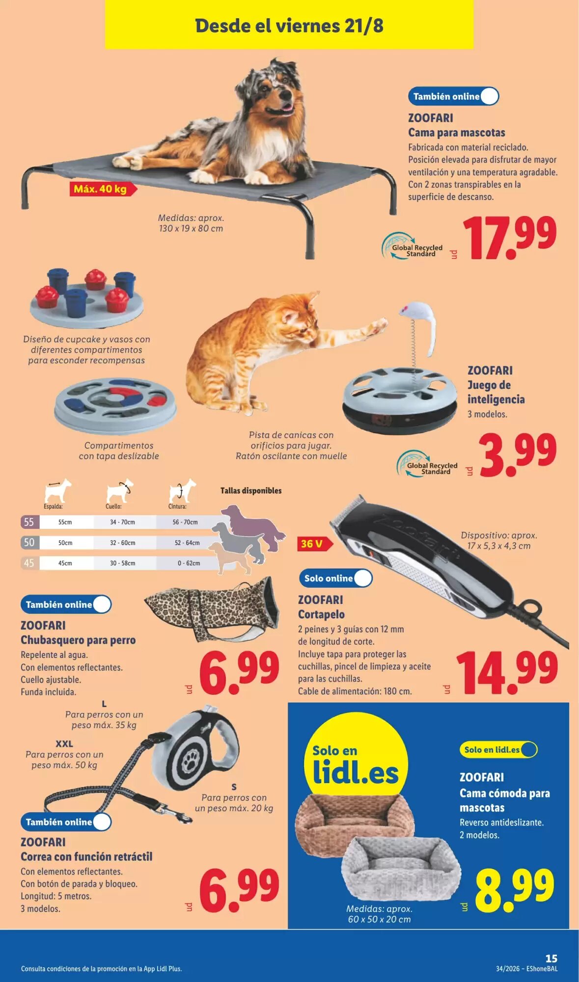 Folleto promocional de Lidl válido desde el 17/08/2026 - Página 29.