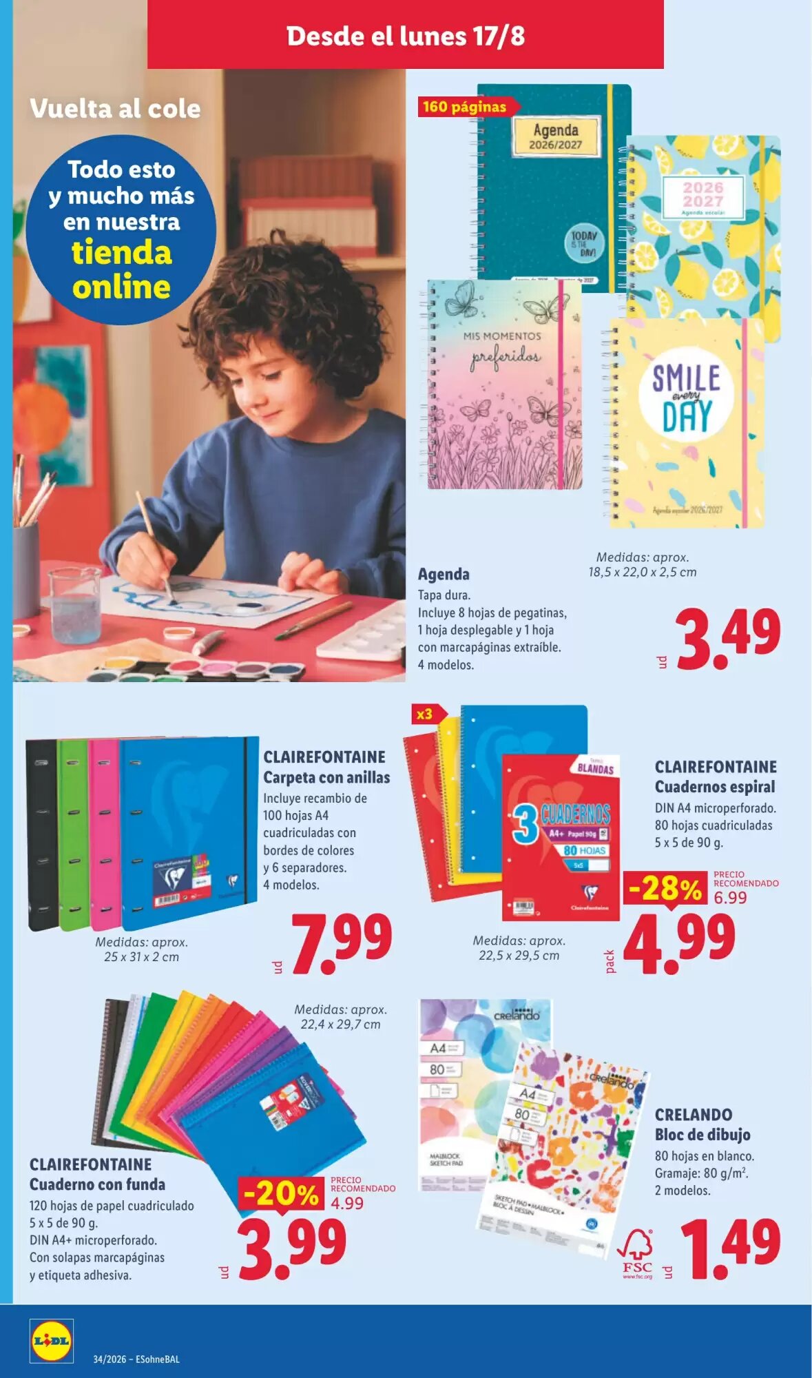 Folleto promocional de Lidl válido desde el 17/08/2026 - Página 6.