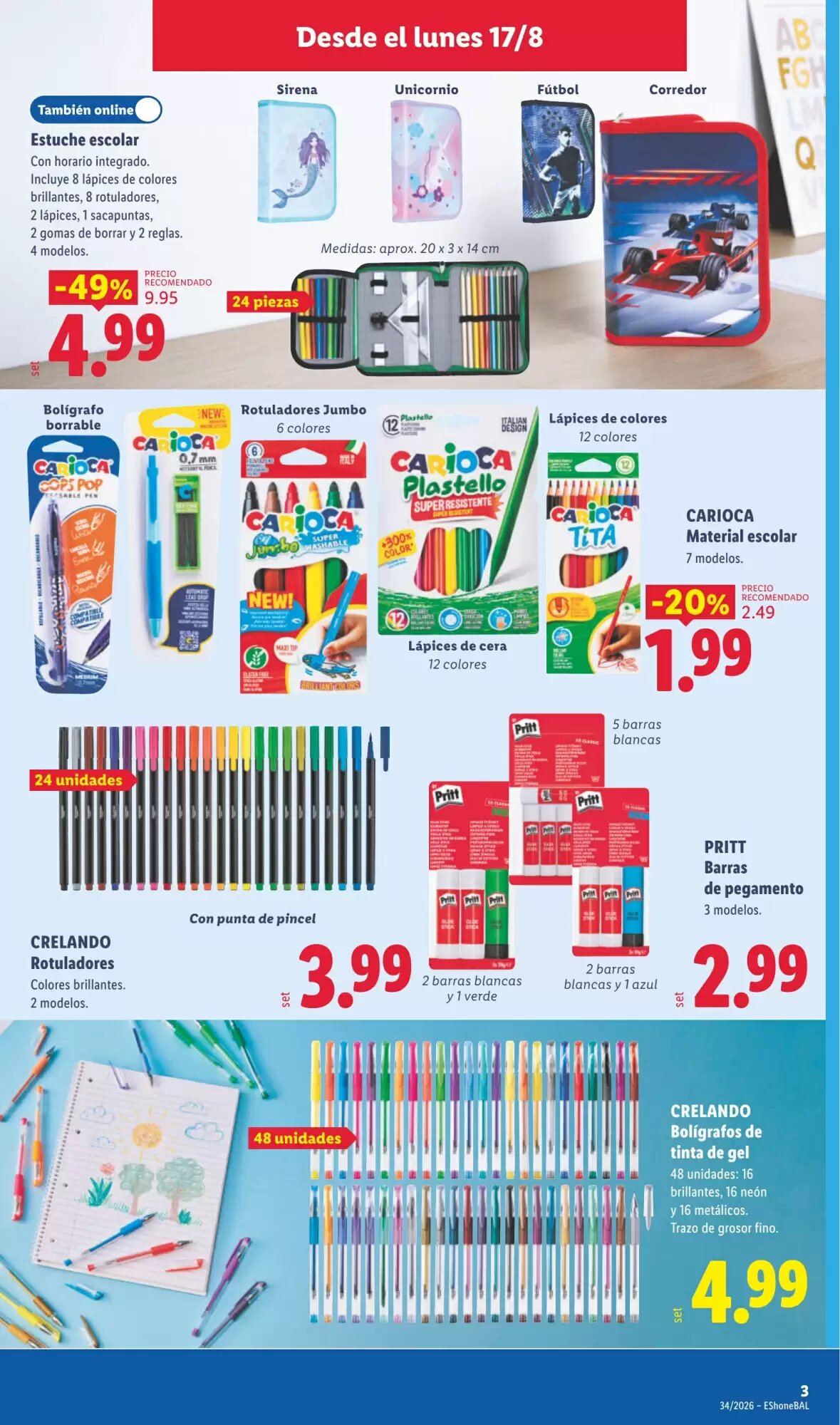 Folleto promocional de Lidl válido desde el 17/08/2026 - Página 7.