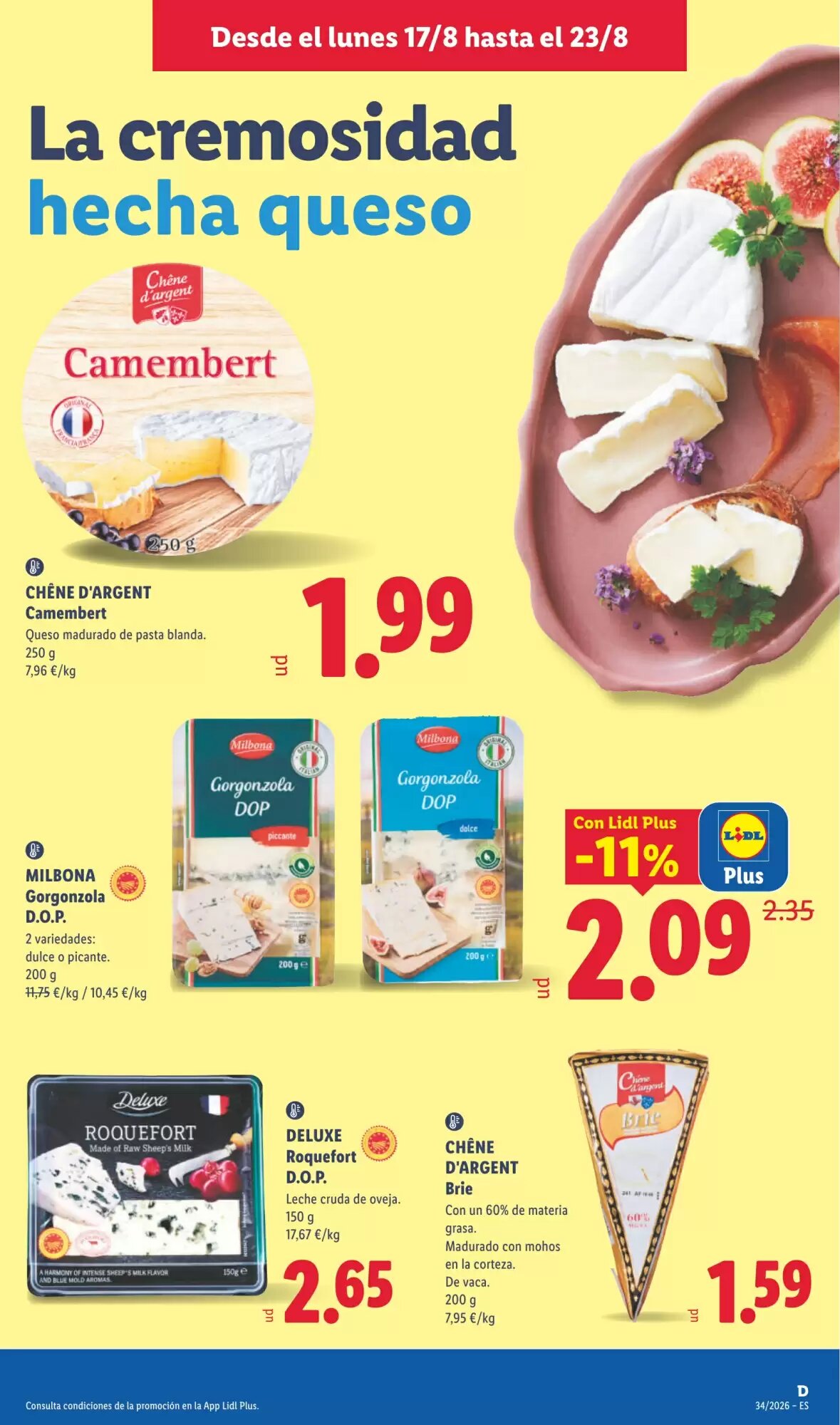 Folleto promocional de Lidl válido desde el 17/08/2026 - Página 11.