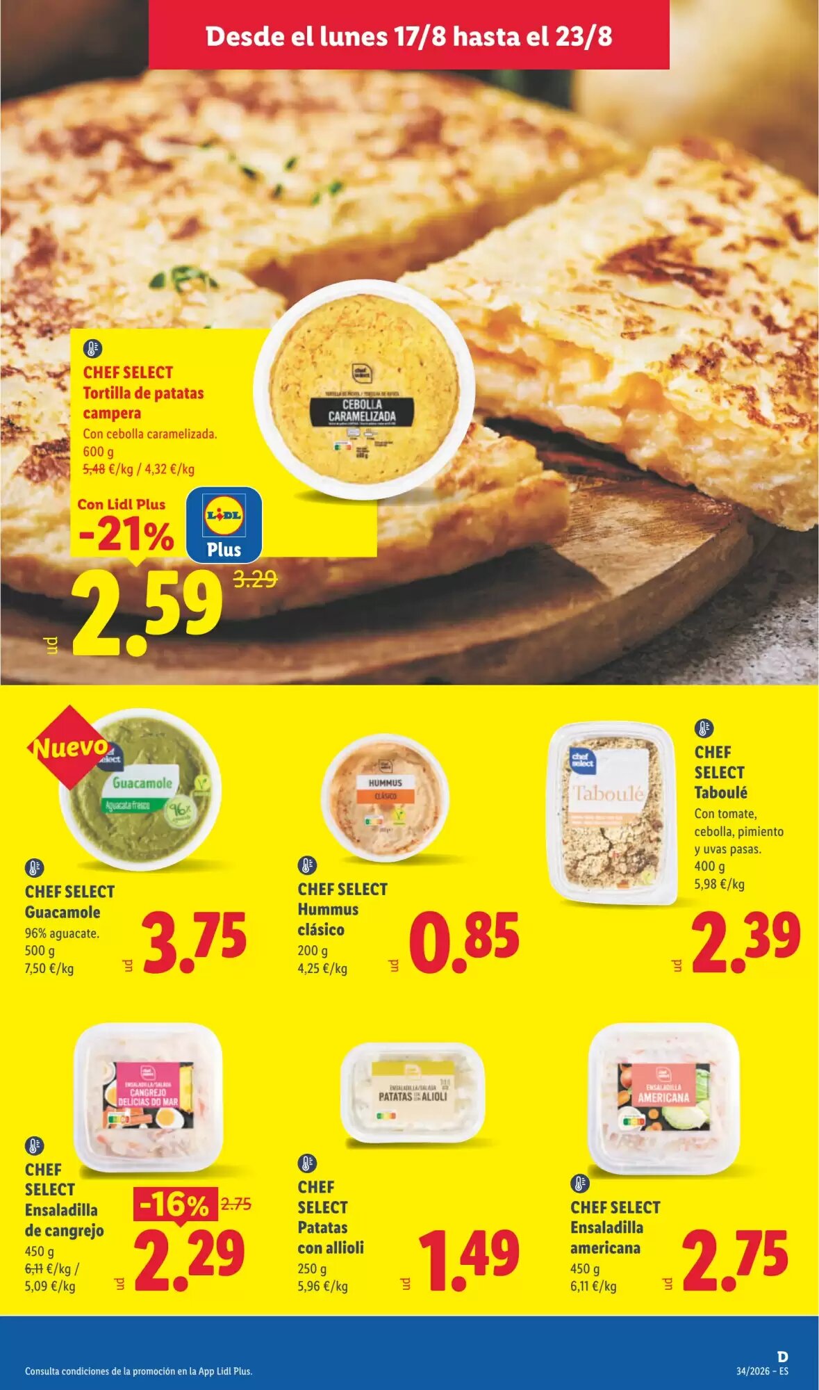 Folleto promocional de Lidl válido desde el 17/08/2026 - Página 13.