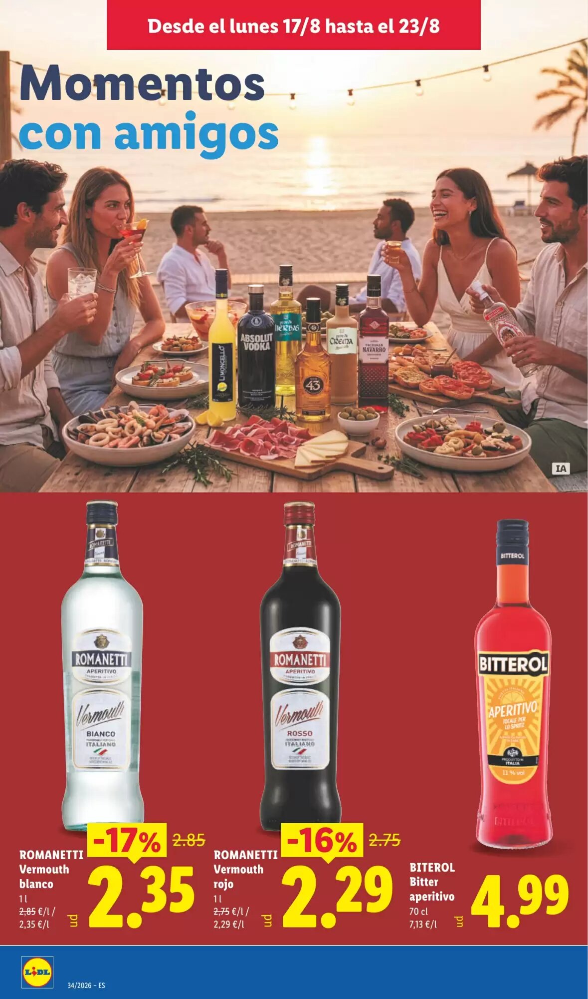 Folleto promocional de Lidl válido desde el 17/08/2026 - Página 16.