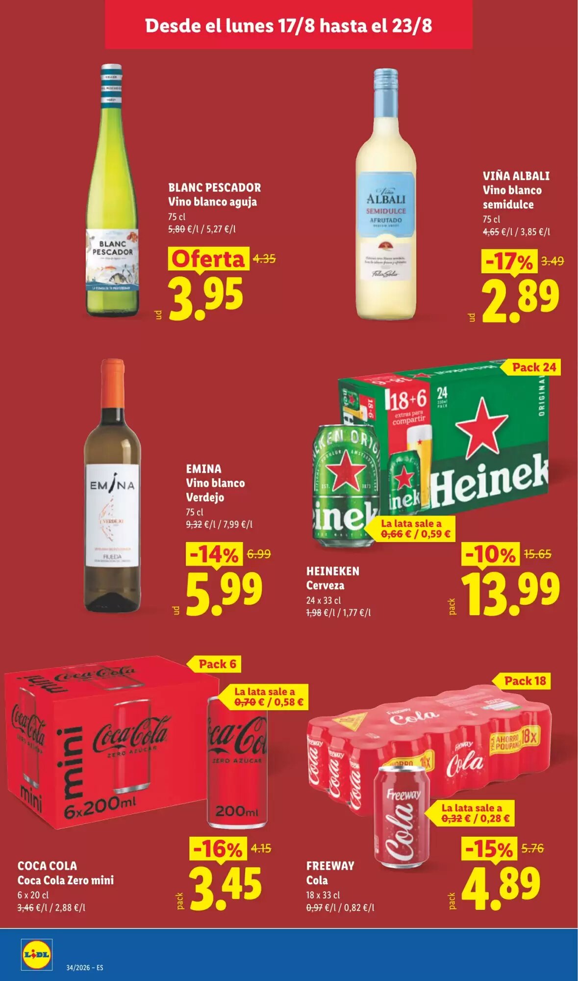 Folleto promocional de Lidl válido desde el 17/08/2026 - Página 18.