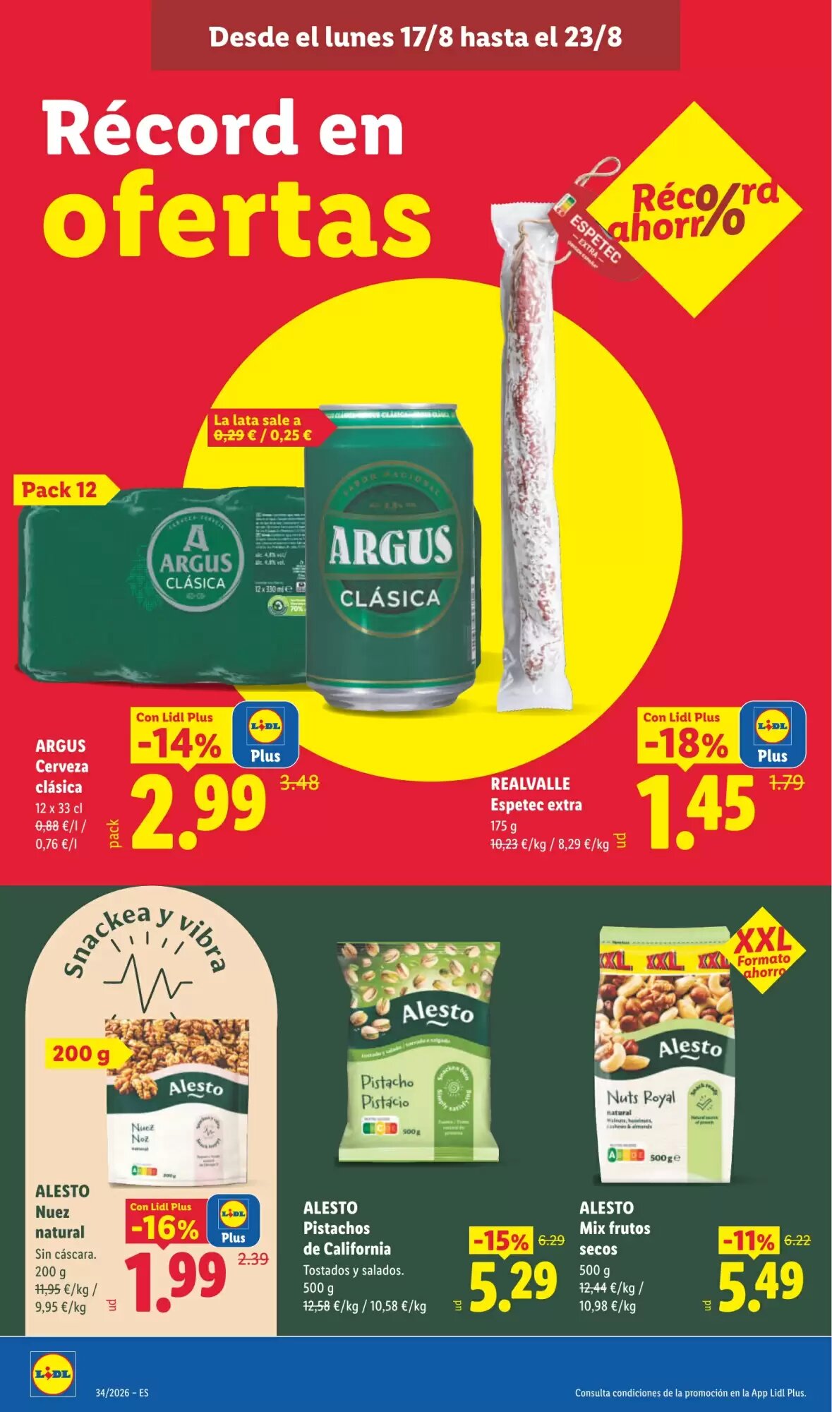 Folleto promocional de Lidl válido desde el 17/08/2026 - Página 20.