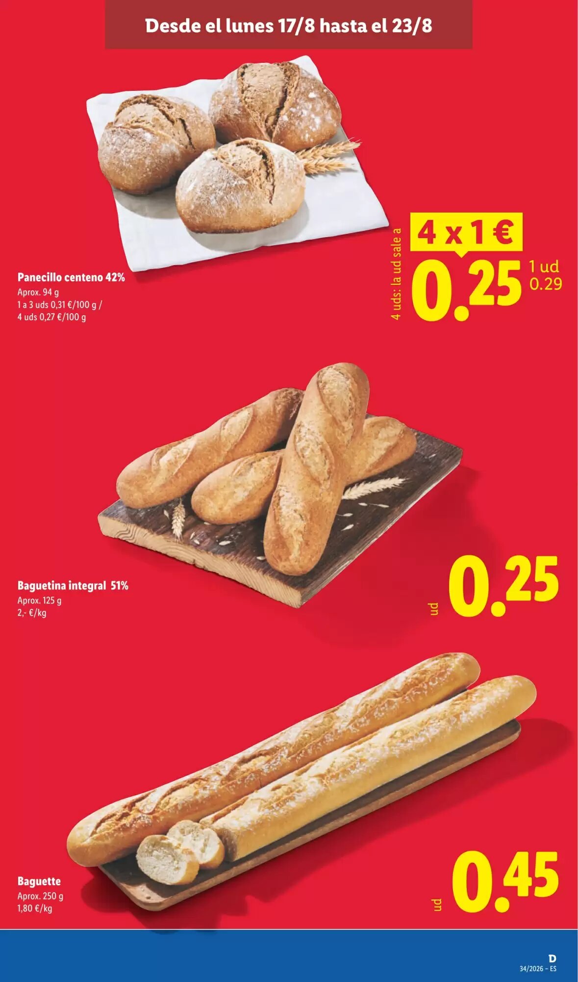 Folleto promocional de Lidl válido desde el 17/08/2026 - Página 23.