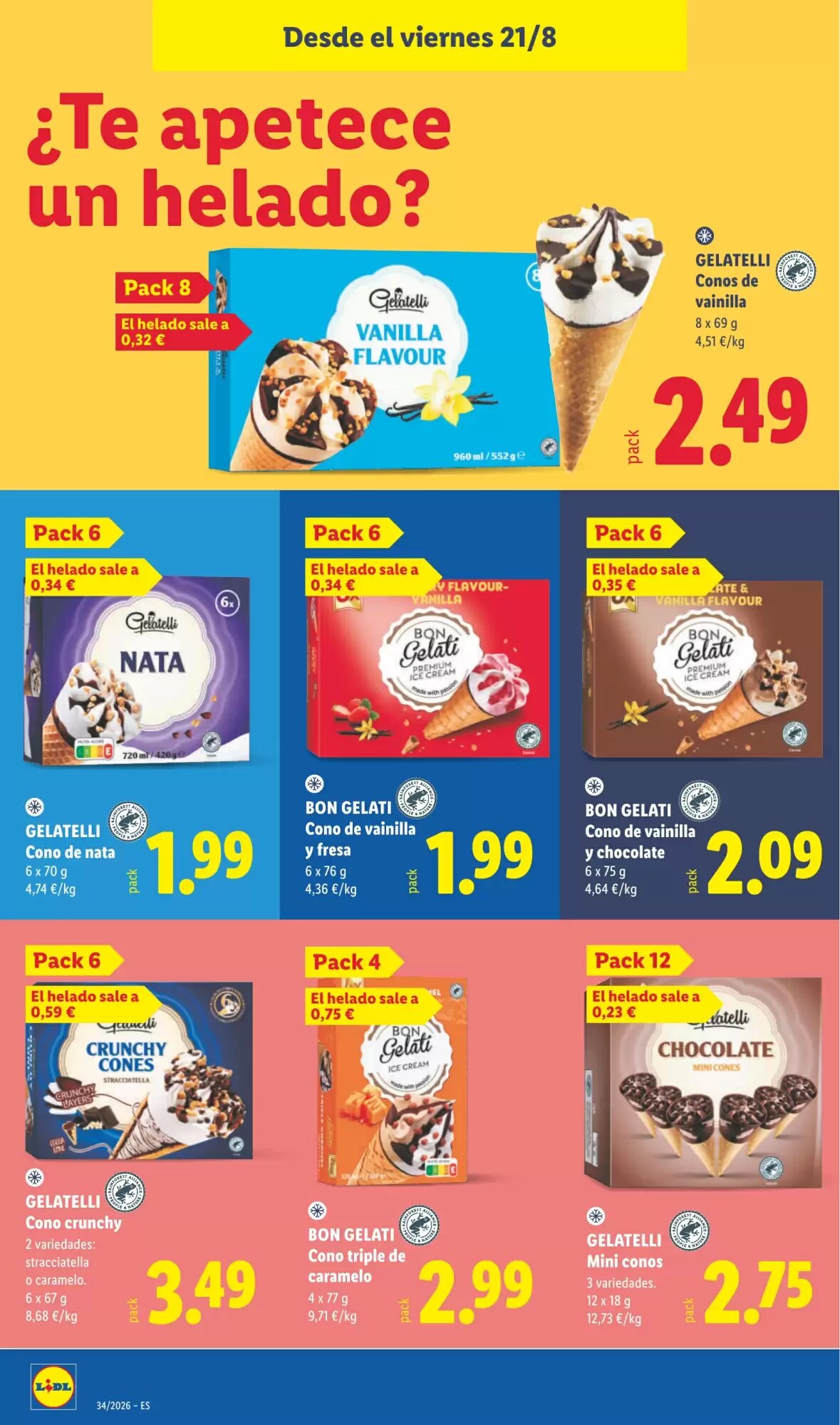 Folleto promocional de Lidl válido desde el 17/08/2026 - Página 36.