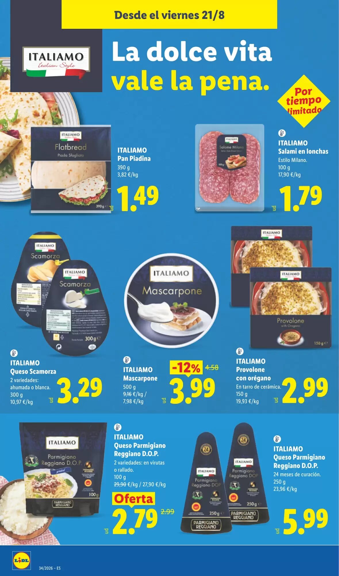 Folleto promocional de Lidl válido desde el 17/08/2026 - Página 38.