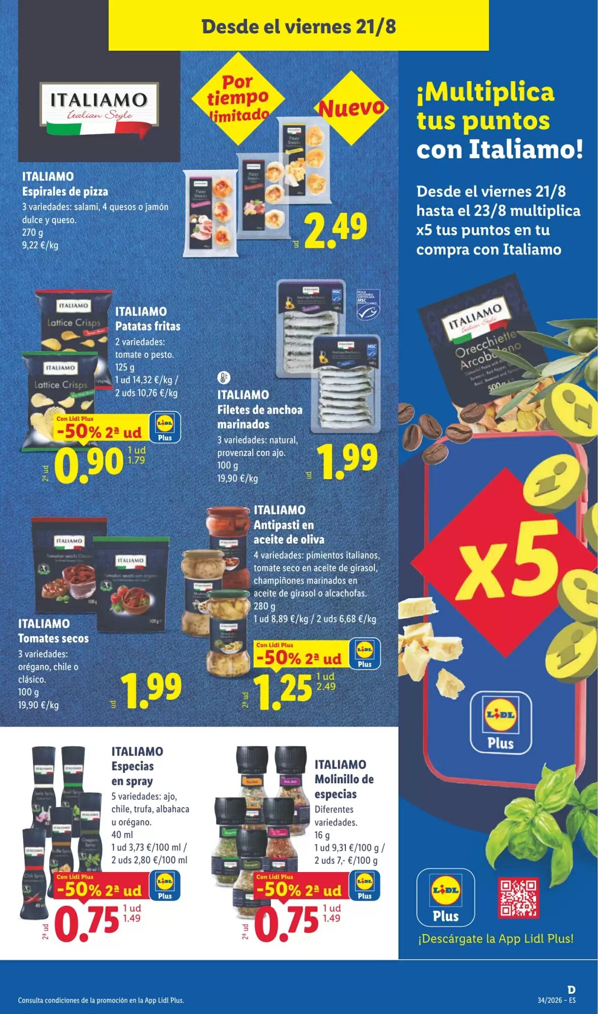 Folleto promocional de Lidl válido desde el 17/08/2026 - Página 39.