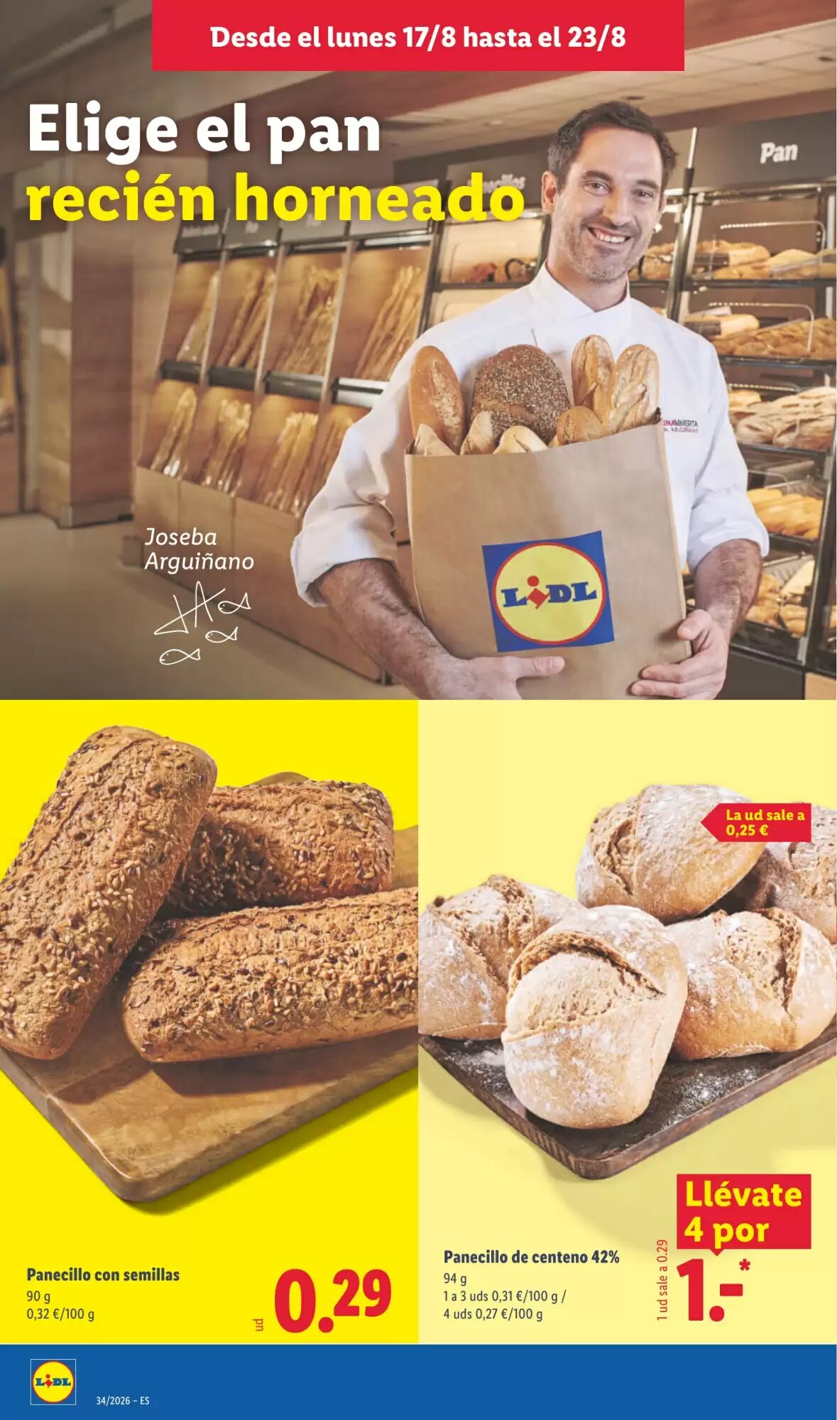 Folleto promocional de Lidl válido desde el 17/08/2026 - Página 4.