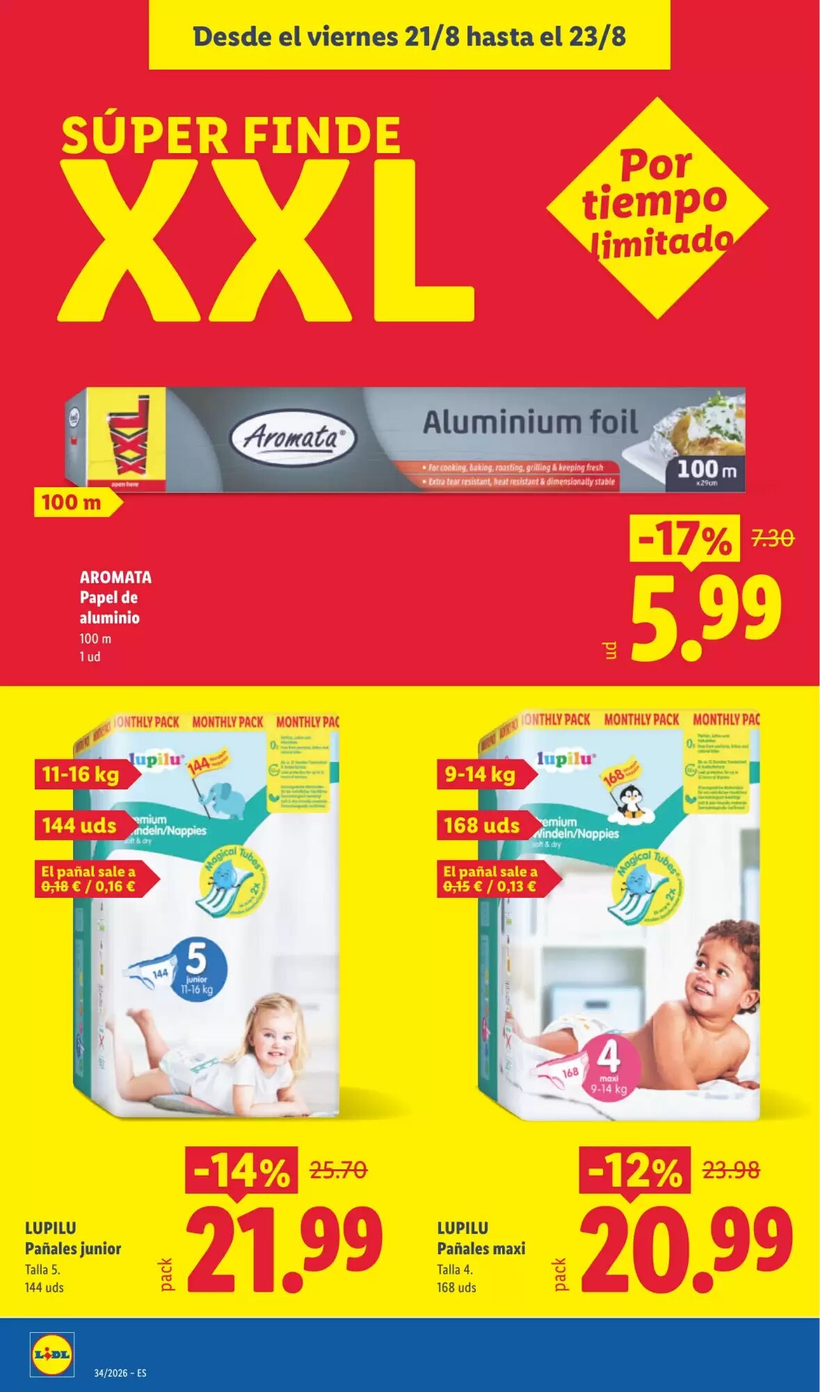 Folleto promocional de Lidl válido desde el 17/08/2026 - Página 44.
