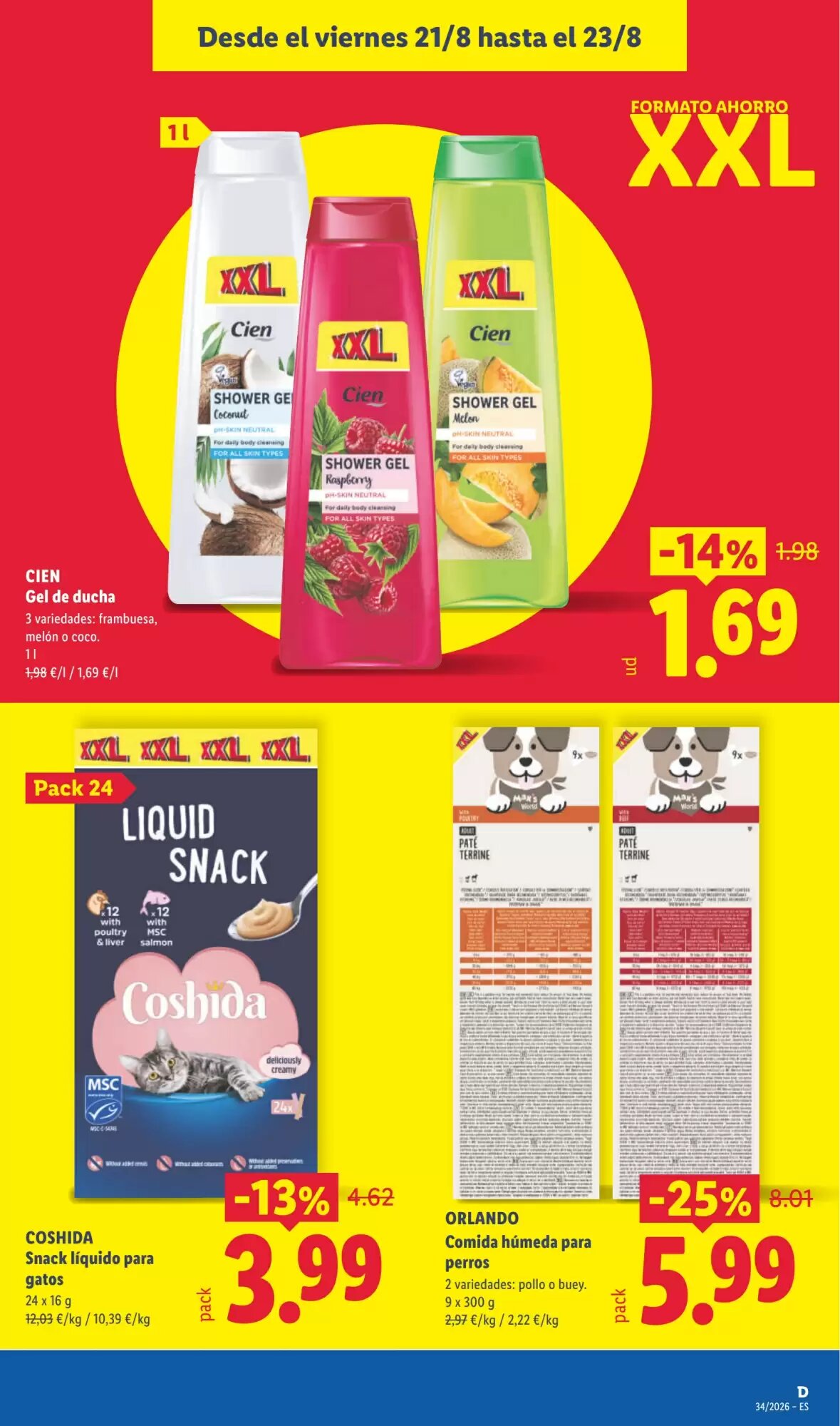 Folleto promocional de Lidl válido desde el 17/08/2026 - Página 45.