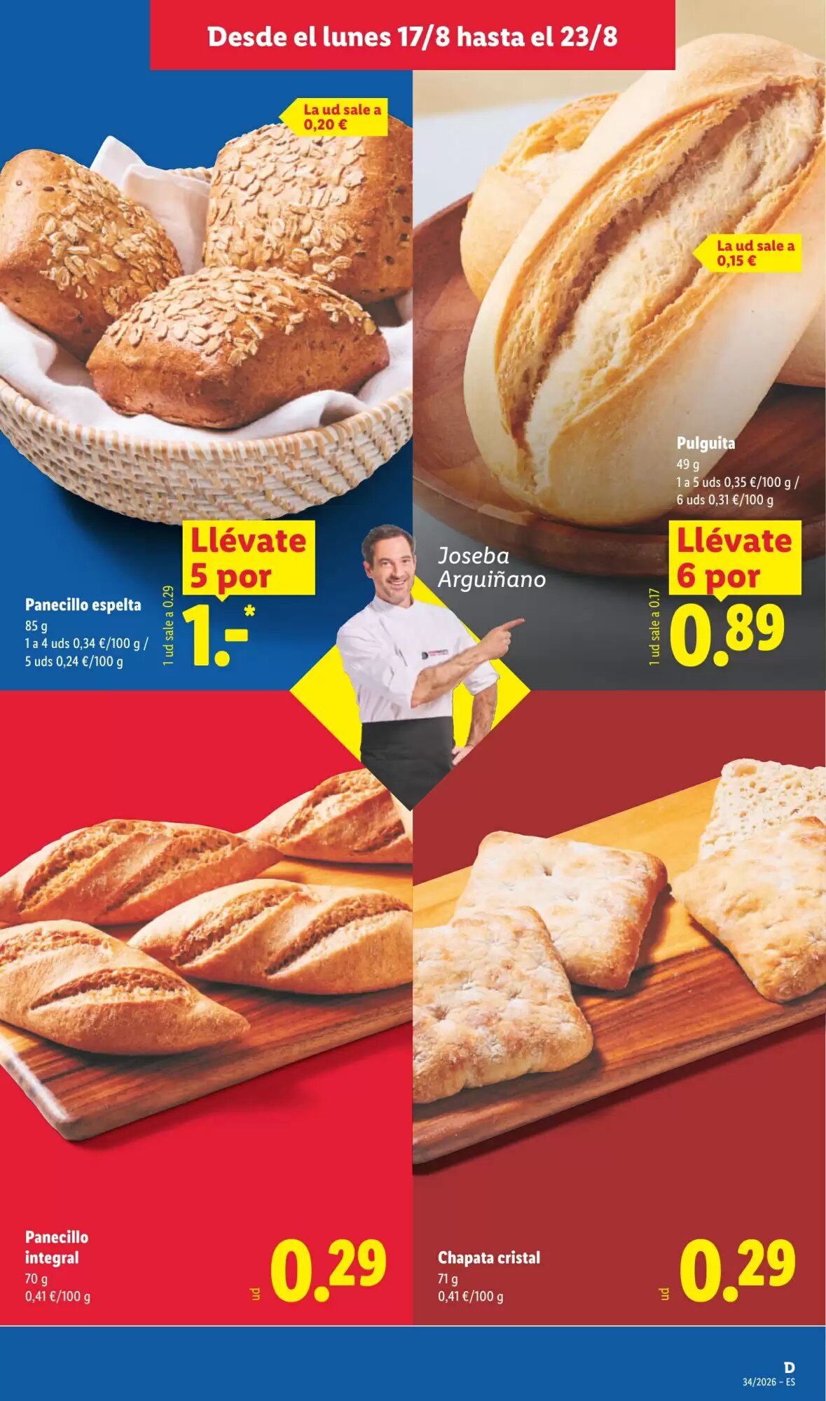Folleto promocional de Lidl válido desde el 17/08/2026 - Página 5.