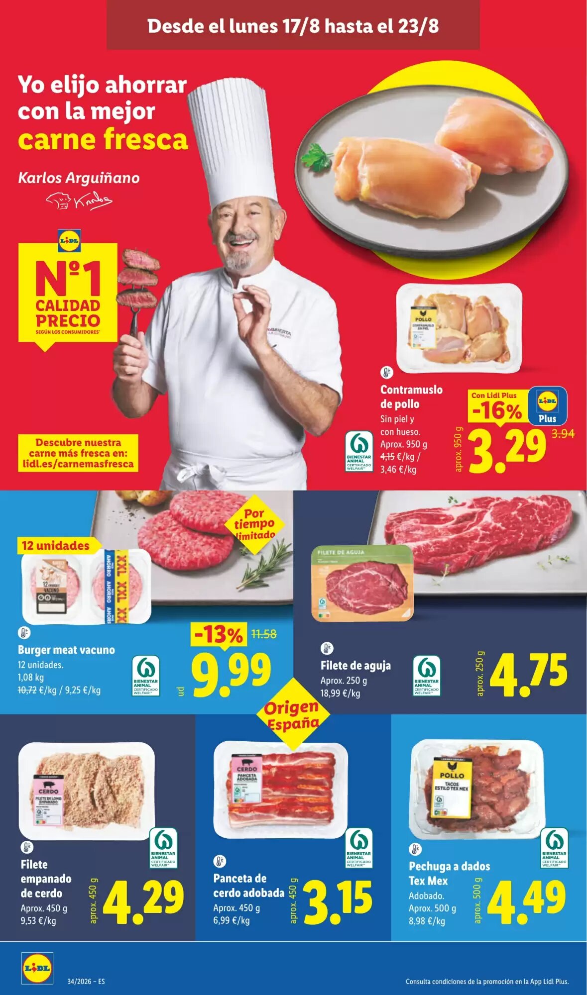 Folleto promocional de Lidl válido desde el 17/08/2026 - Página 6.