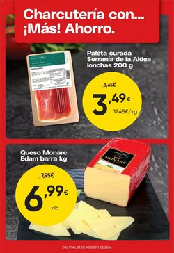 Folleto promocional de FROIZ válido desde el 17/08/2026
