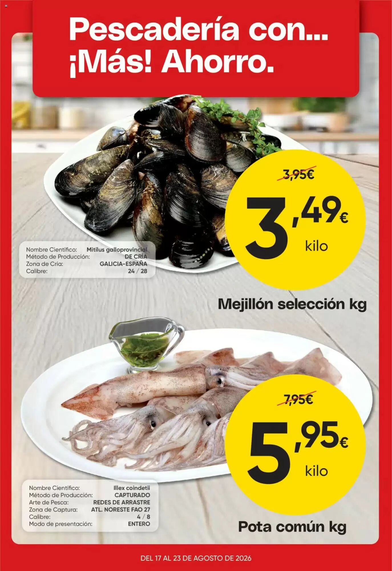 Folleto promocional de FROIZ válido desde el 17/08/2026 - Página 3.