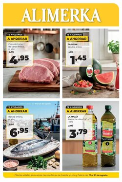 Folleto promocional de Alimerka válido desde el 17/08/2026