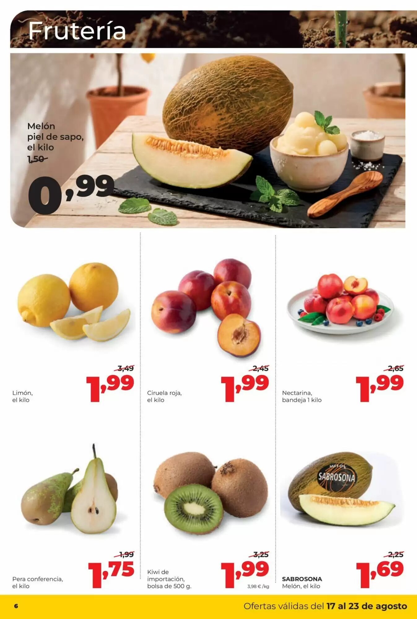 Folleto promocional de Alimerka válido desde el 17/08/2026 - Página 6.