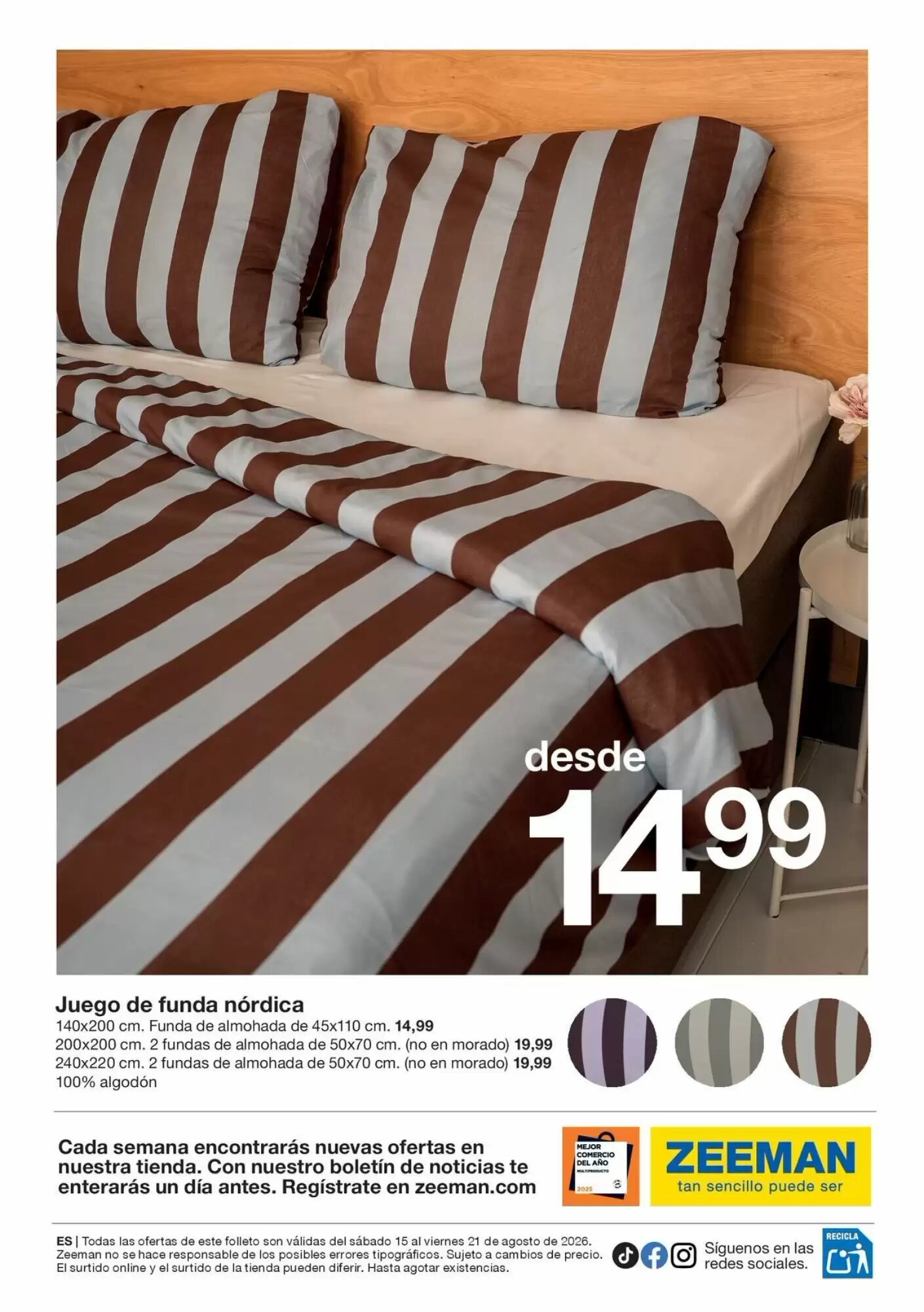 Folleto promocional de Zeeman válido desde el 17/08/2026 - Página 5.