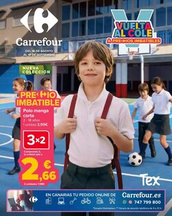 Folleto promocional de Carrefour válido desde el 18/08/2026