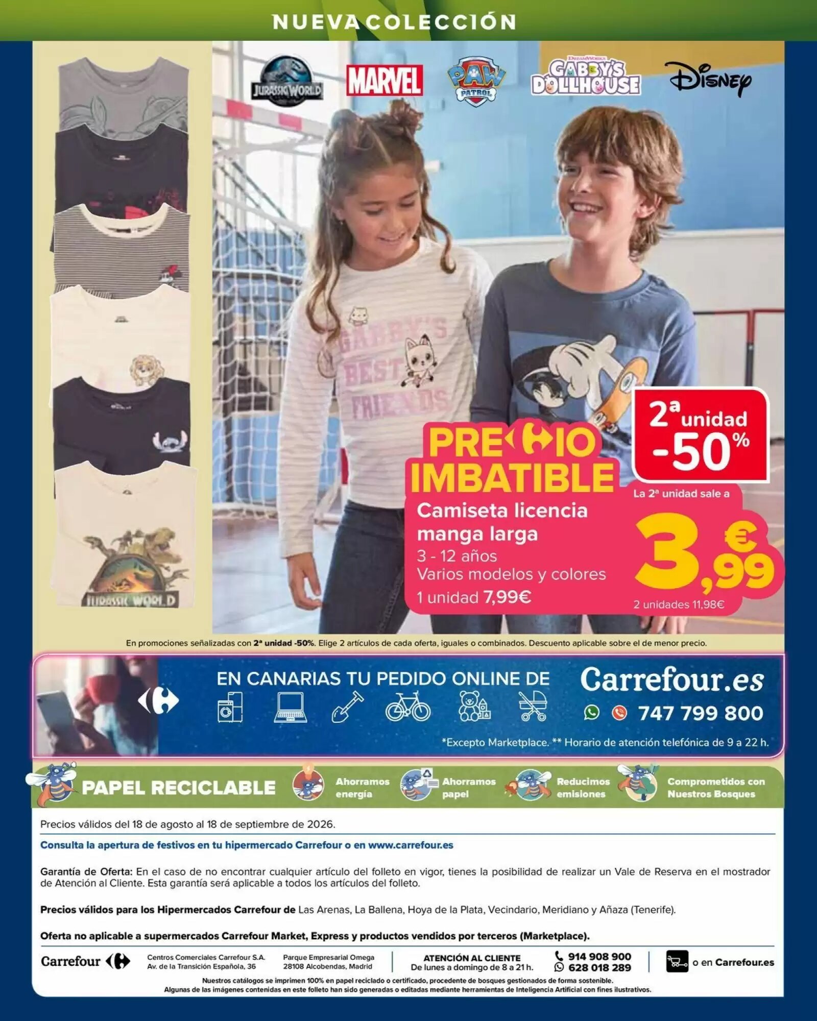Folleto promocional de Carrefour válido desde el 18/08/2026 - Página 30.