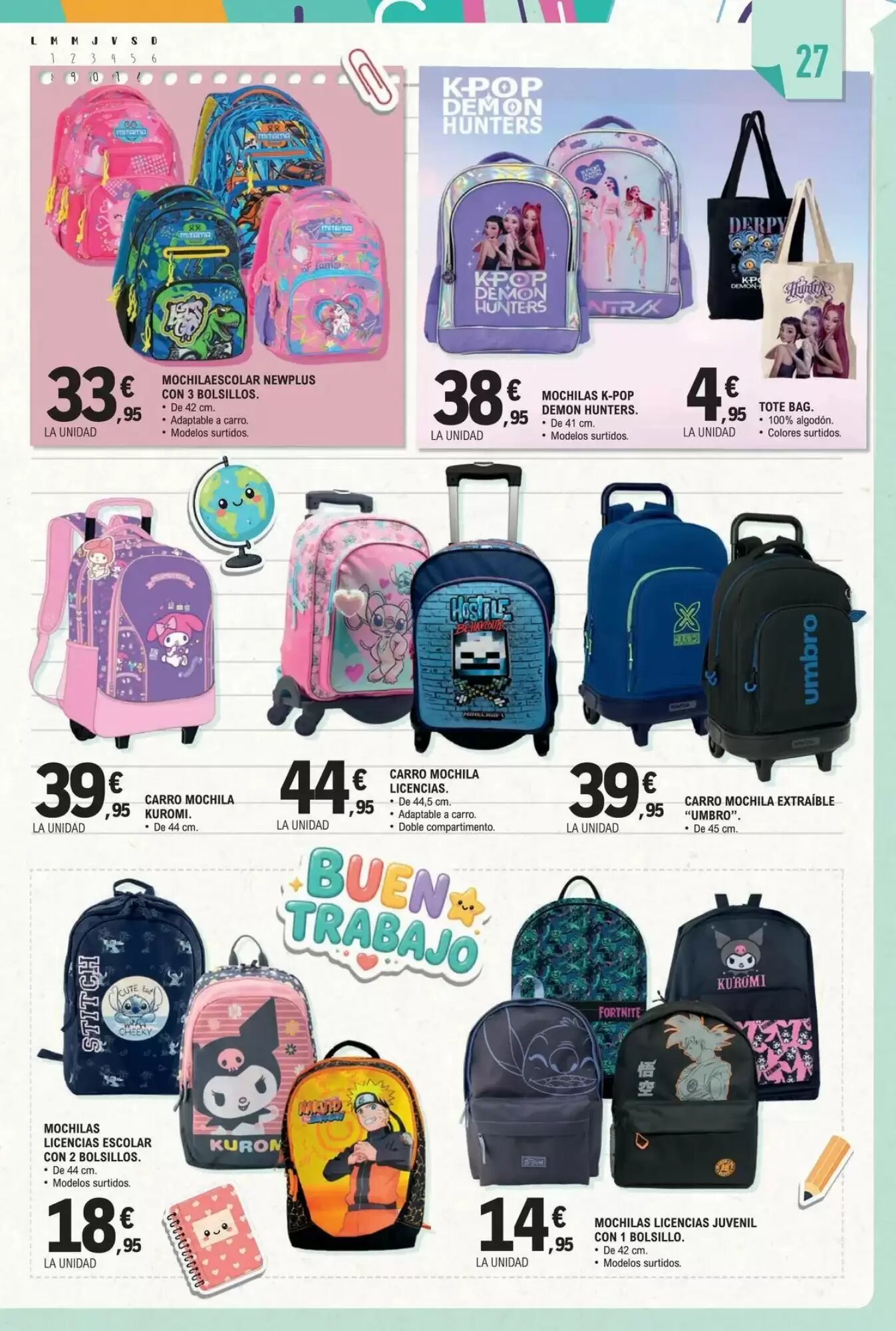 Folleto promocional de E.Leclerc válido desde el 18/08/2026 - Página 27.