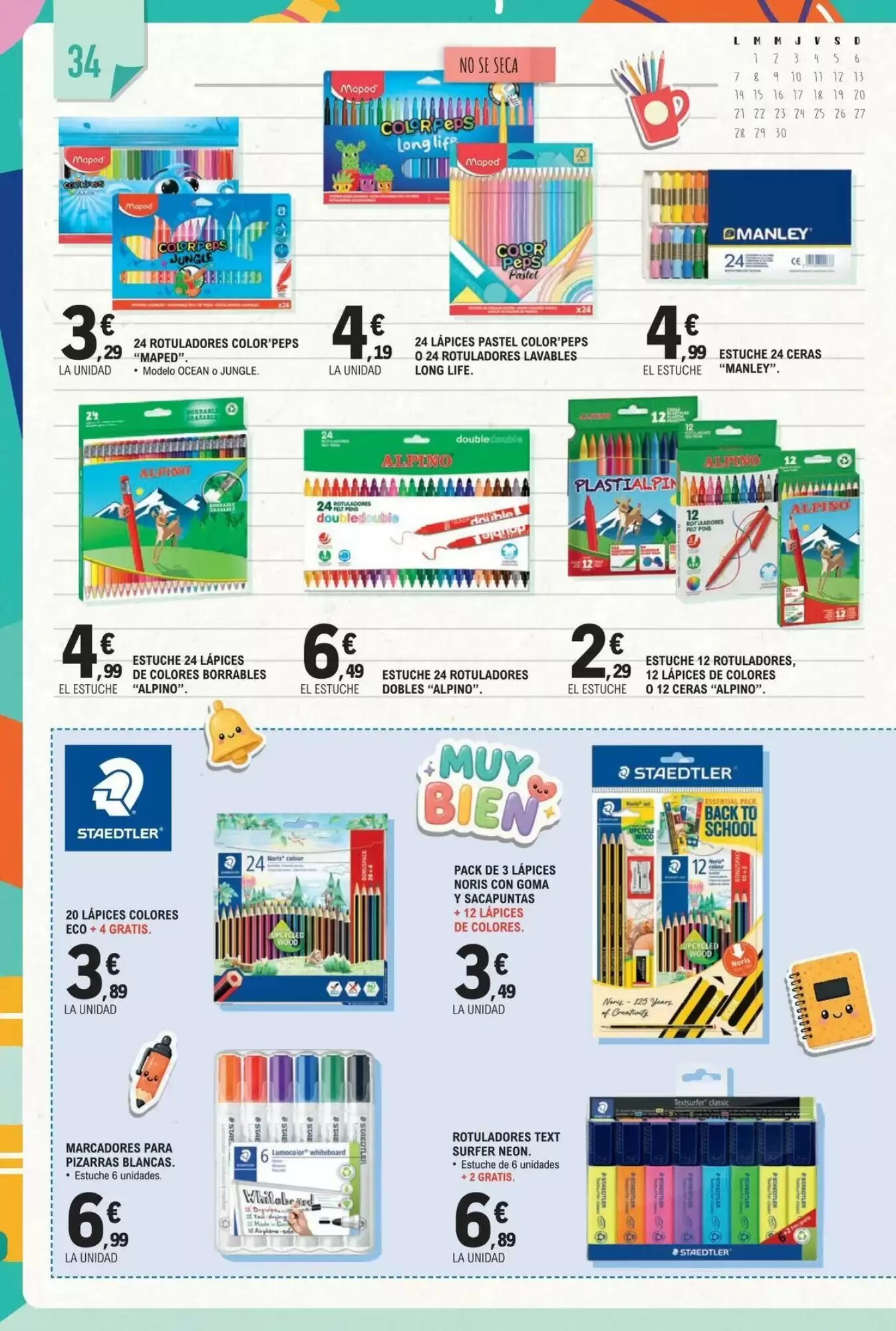 Folleto promocional de E.Leclerc válido desde el 18/08/2026 - Página 34.