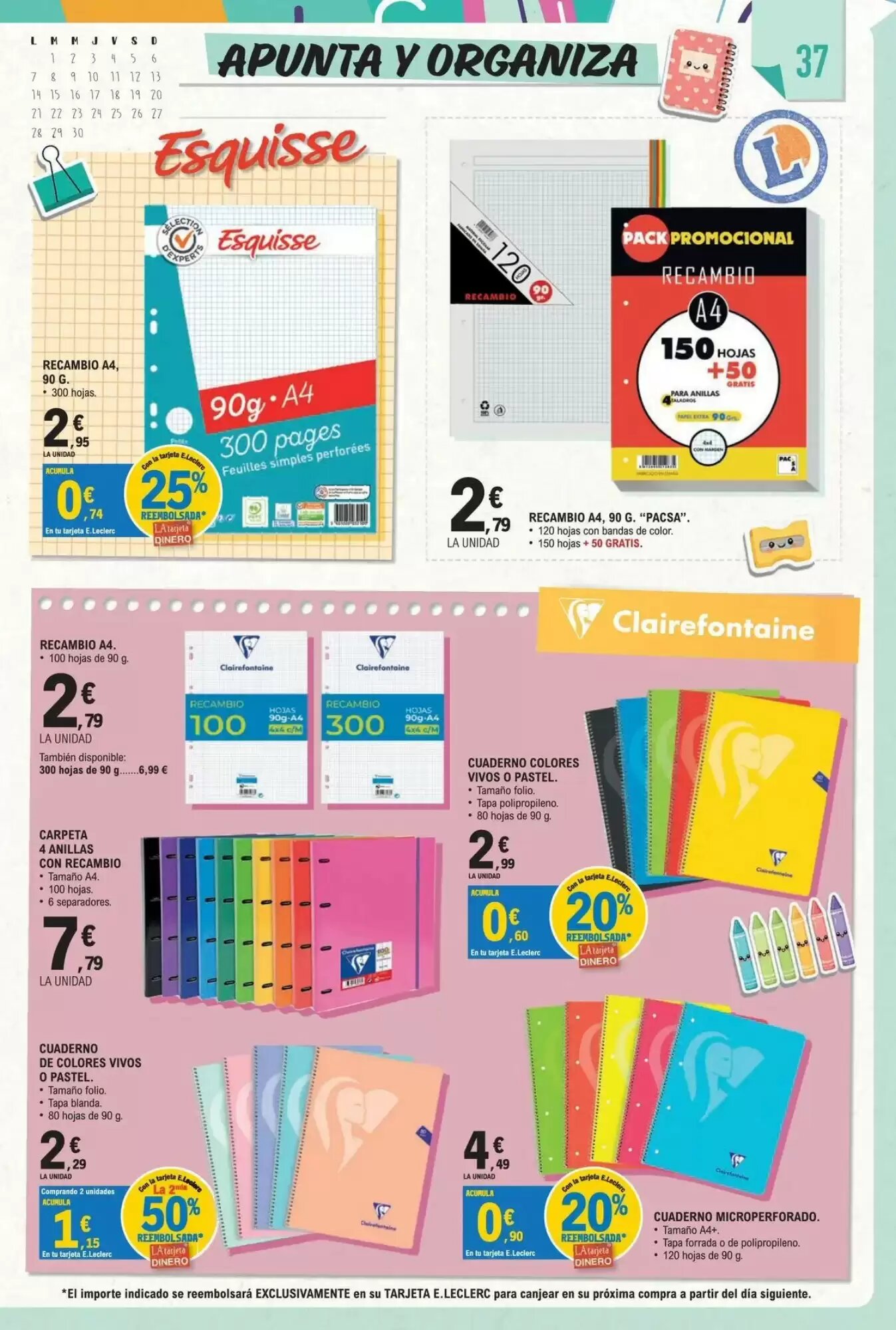 Folleto promocional de E.Leclerc válido desde el 18/08/2026 - Página 37.