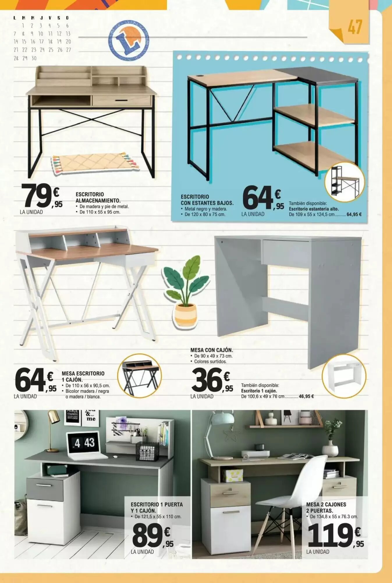 Folleto promocional de E.Leclerc válido desde el 18/08/2026 - Página 47.