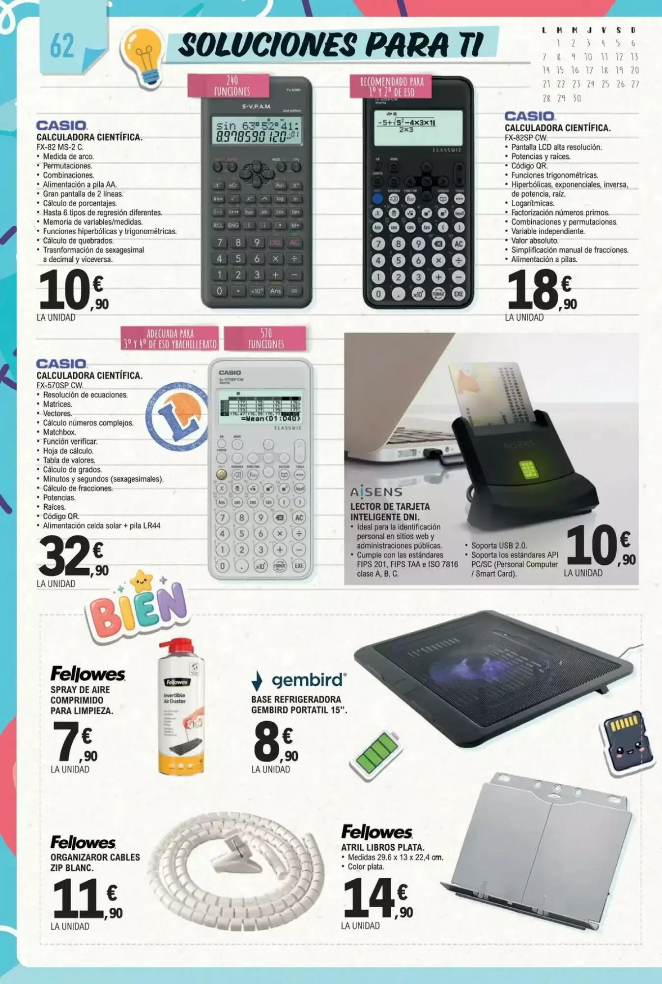 Folleto promocional de E.Leclerc válido desde el 18/08/2026 - Página 62.