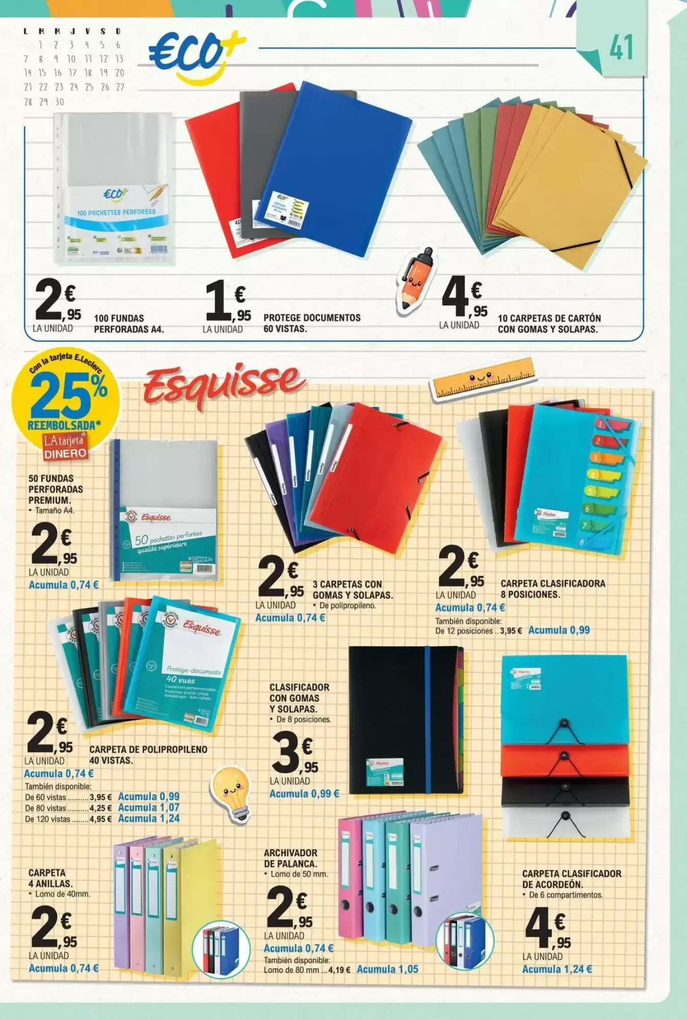 Folleto promocional de E.Leclerc válido desde el 18/08/2026 - Página 41.