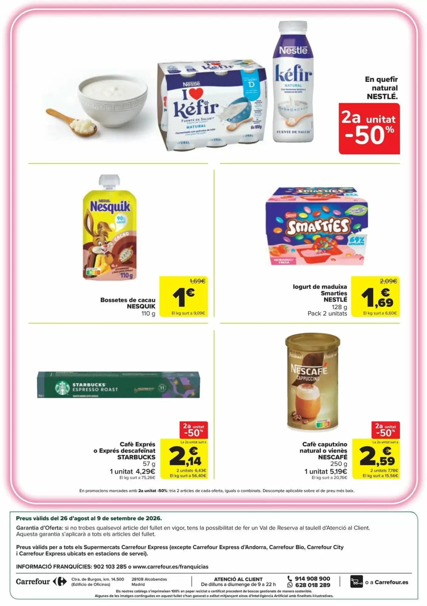 Folleto promocional de E.Leclerc válido desde el 18/08/2026 - Página 4.