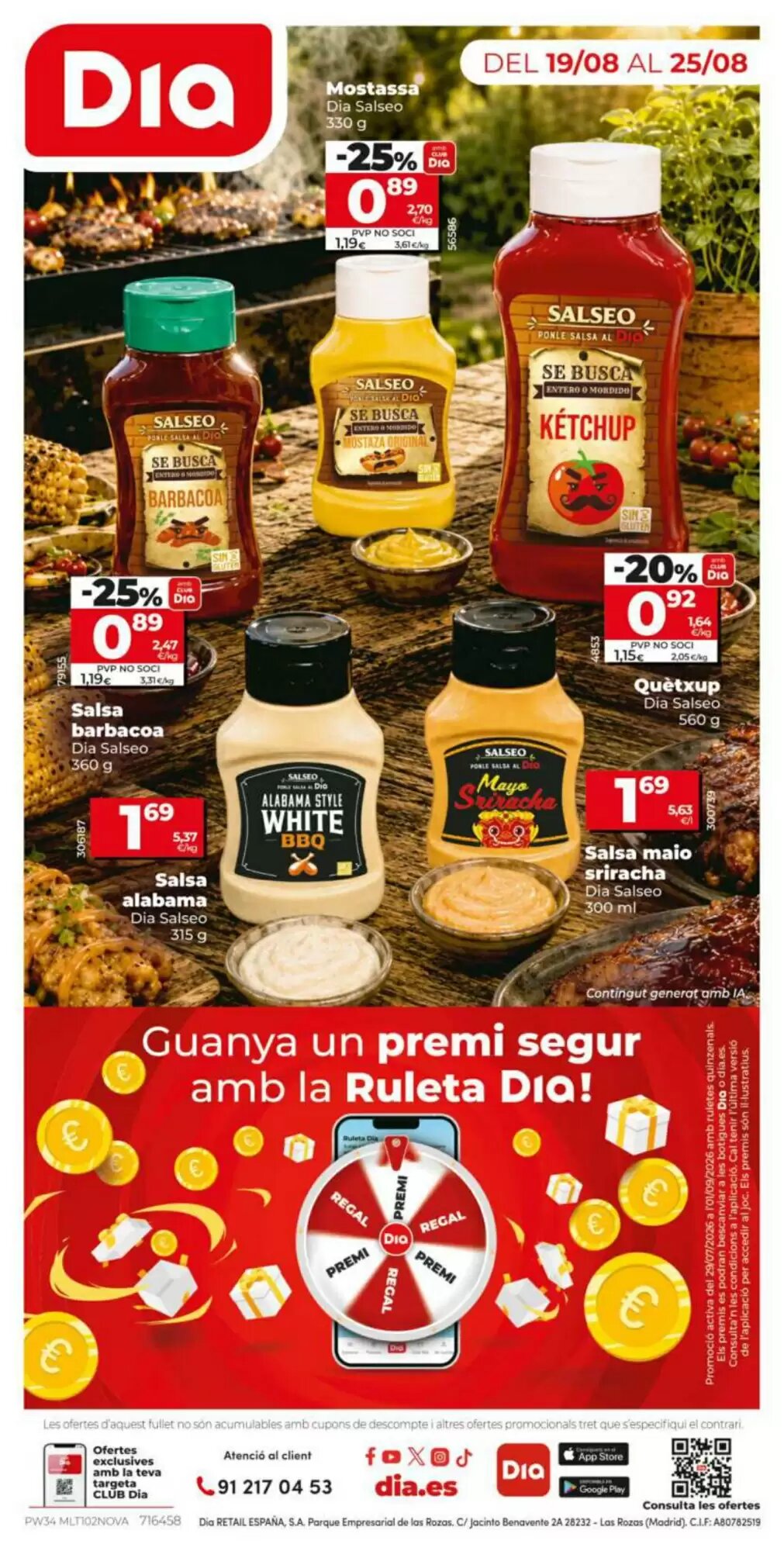 Folleto promocional de Dia válido desde el 19/08/2026 - Página 12.