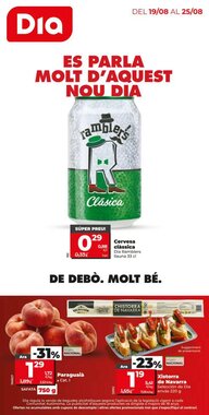 Folleto promocional de Dia válido desde el 19/08/2026