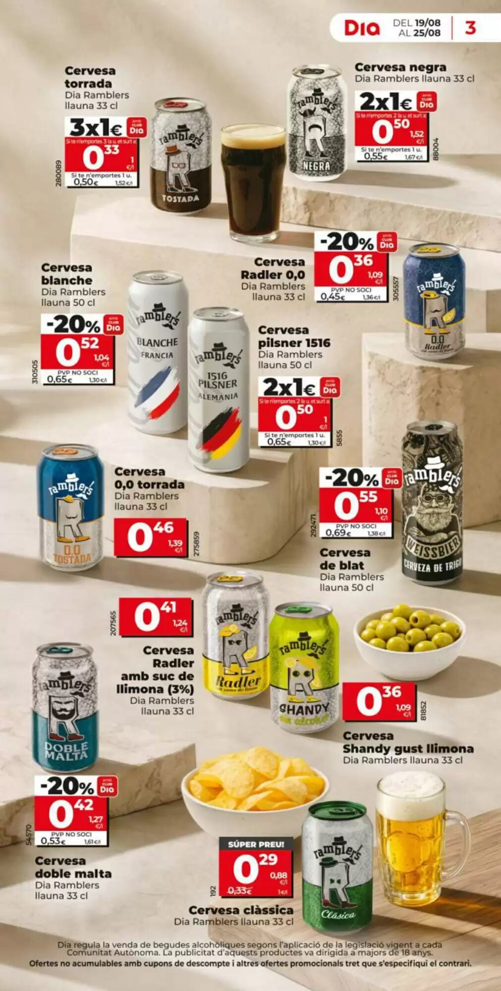Folleto promocional de Dia válido desde el 19/08/2026 - Página 3.
