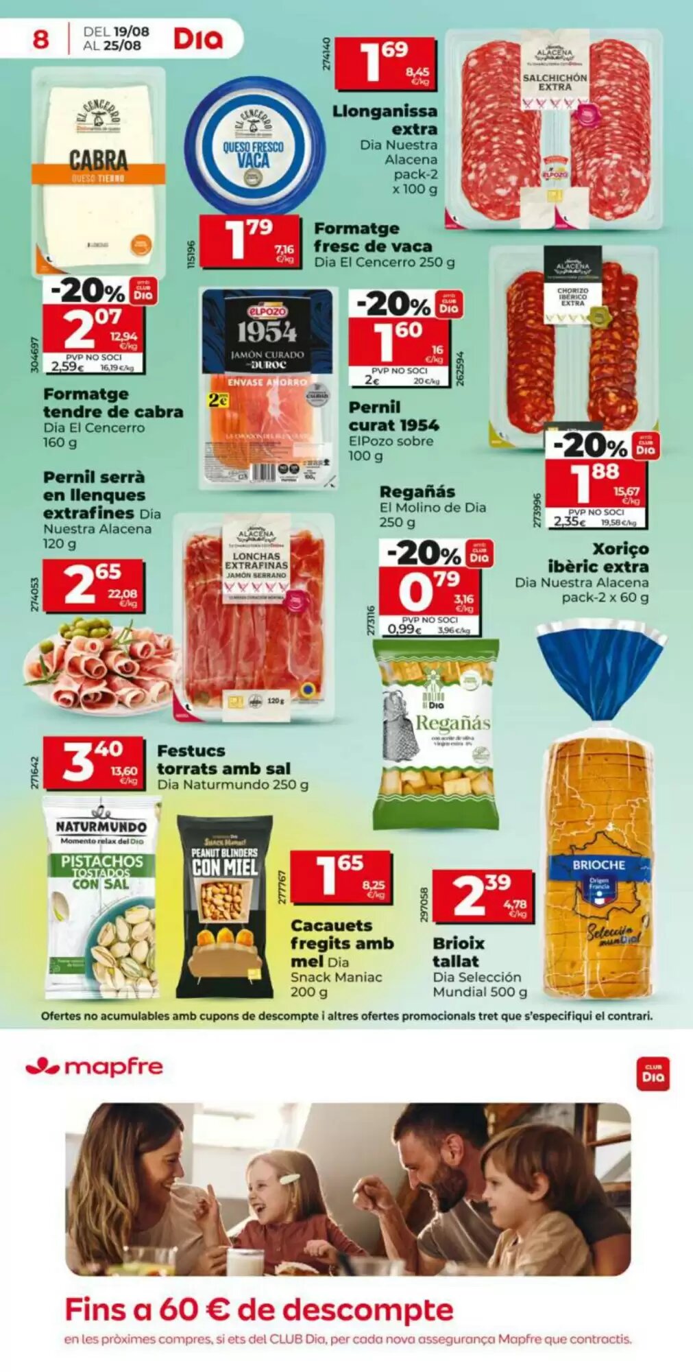 Folleto promocional de Dia válido desde el 19/08/2026 - Página 8.