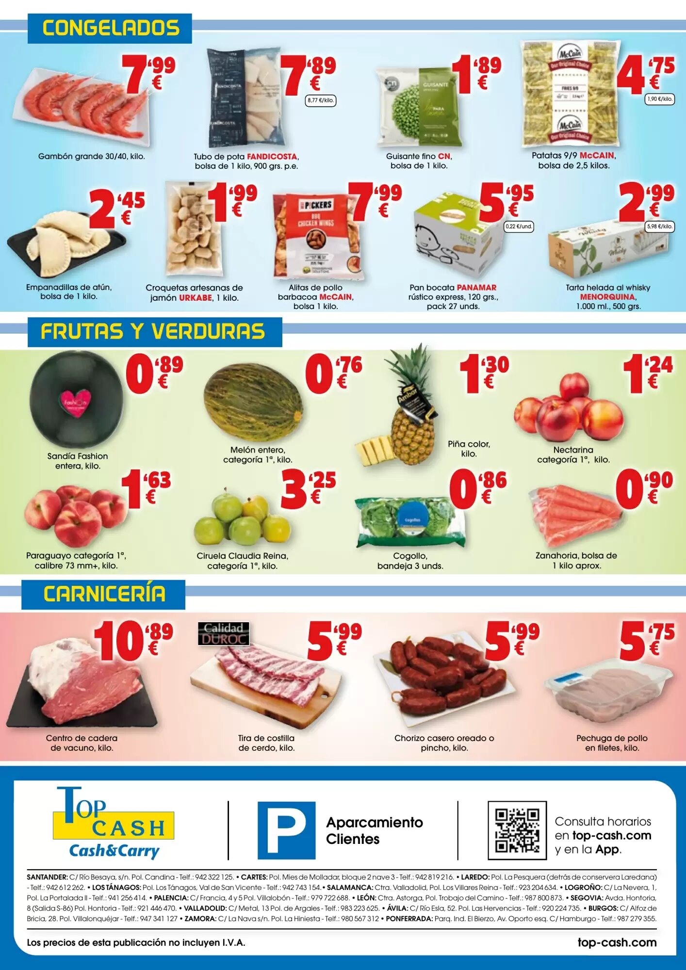Folleto promocional de TOP Cash & Carry válido desde el 19/08/2026 - Página 12.