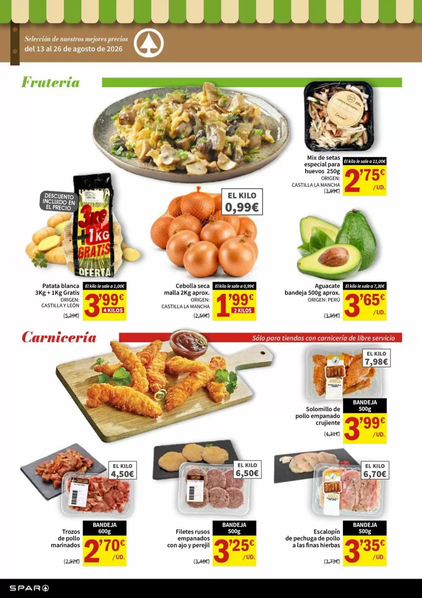 Folleto promocional de Spar válido desde el 19/08/2026 - Página 10.