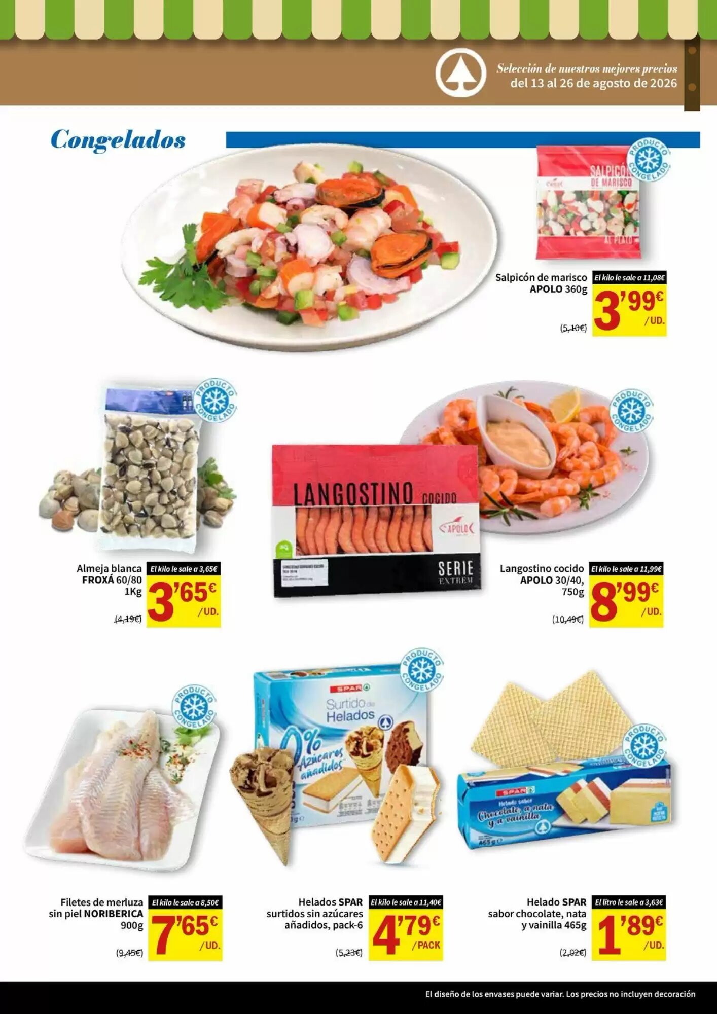 Folleto promocional de Spar válido desde el 19/08/2026 - Página 11.