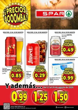 Folleto promocional de Spar válido desde el 19/08/2026