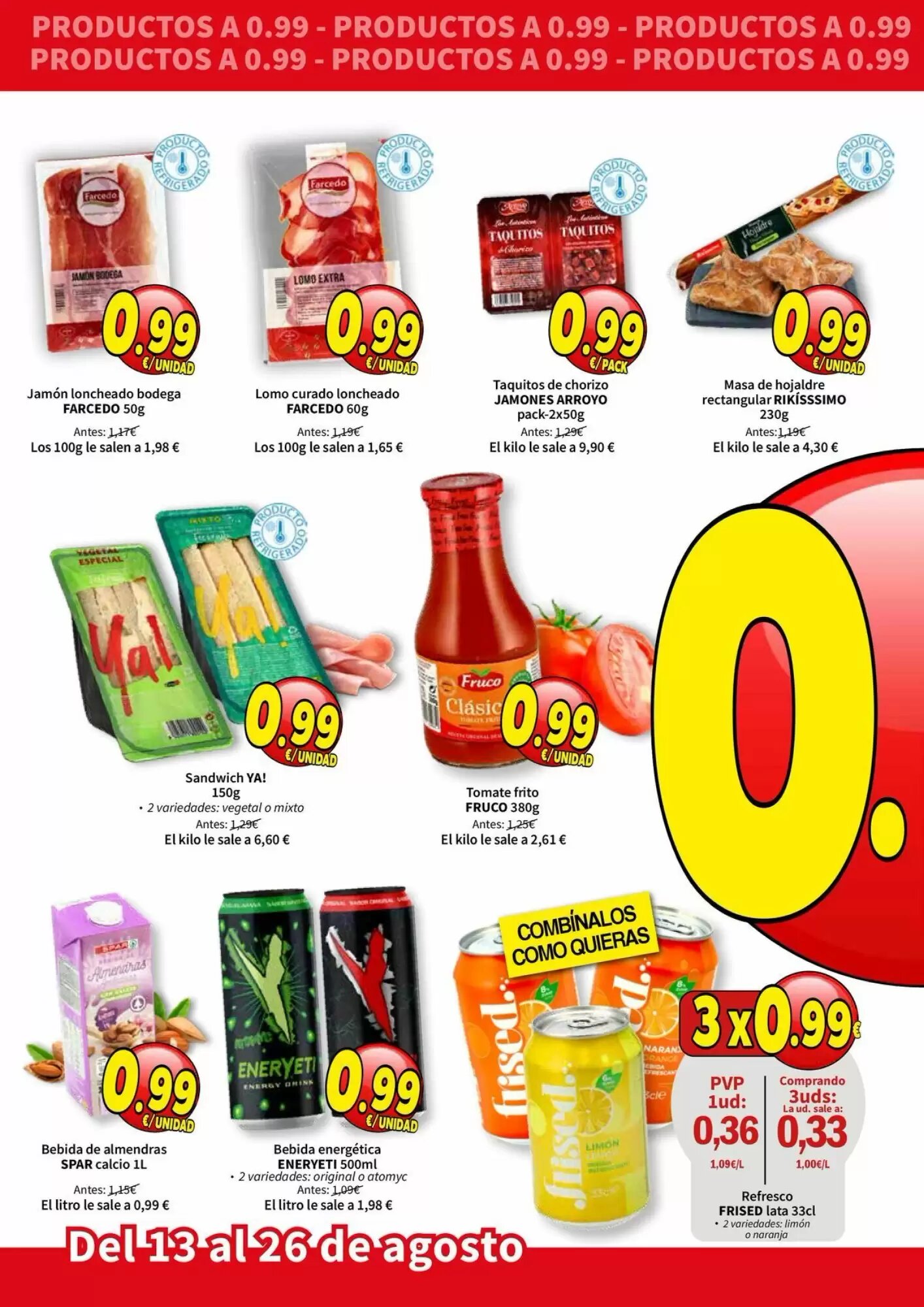 Folleto promocional de Spar válido desde el 19/08/2026 - Página 2.