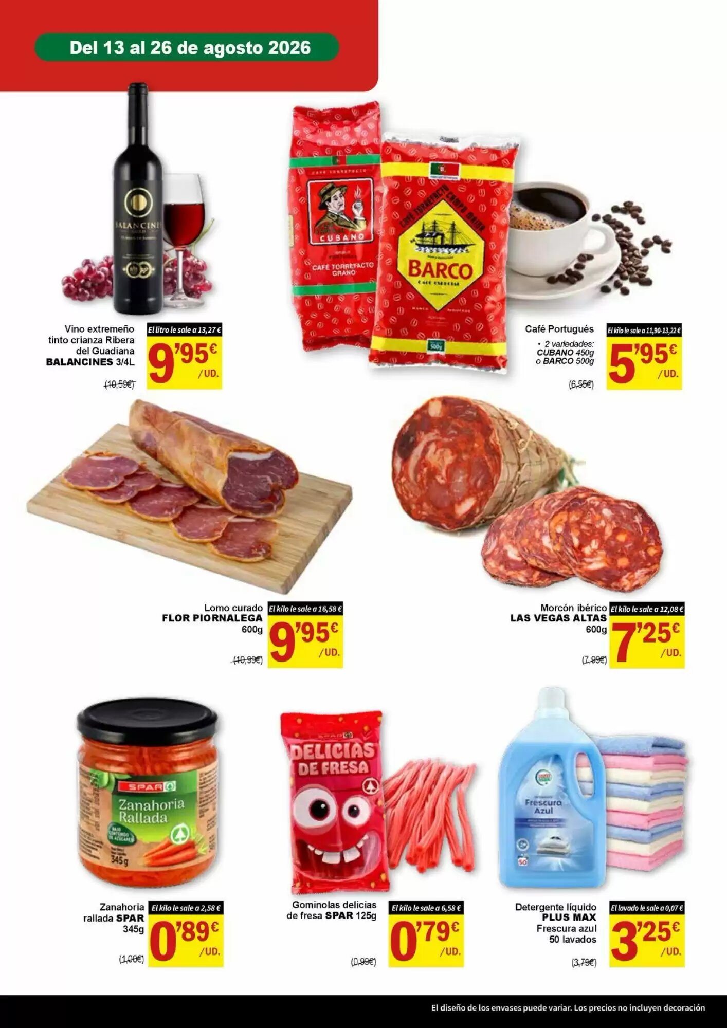 Folleto promocional de Spar válido desde el 19/08/2026 - Página 9.
