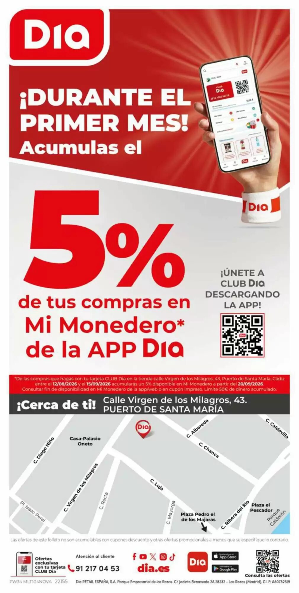 Folleto promocional de Dia válido desde el 19/08/2026 - Página 12.