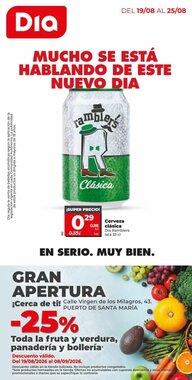Folleto promocional de Dia válido desde el 19/08/2026