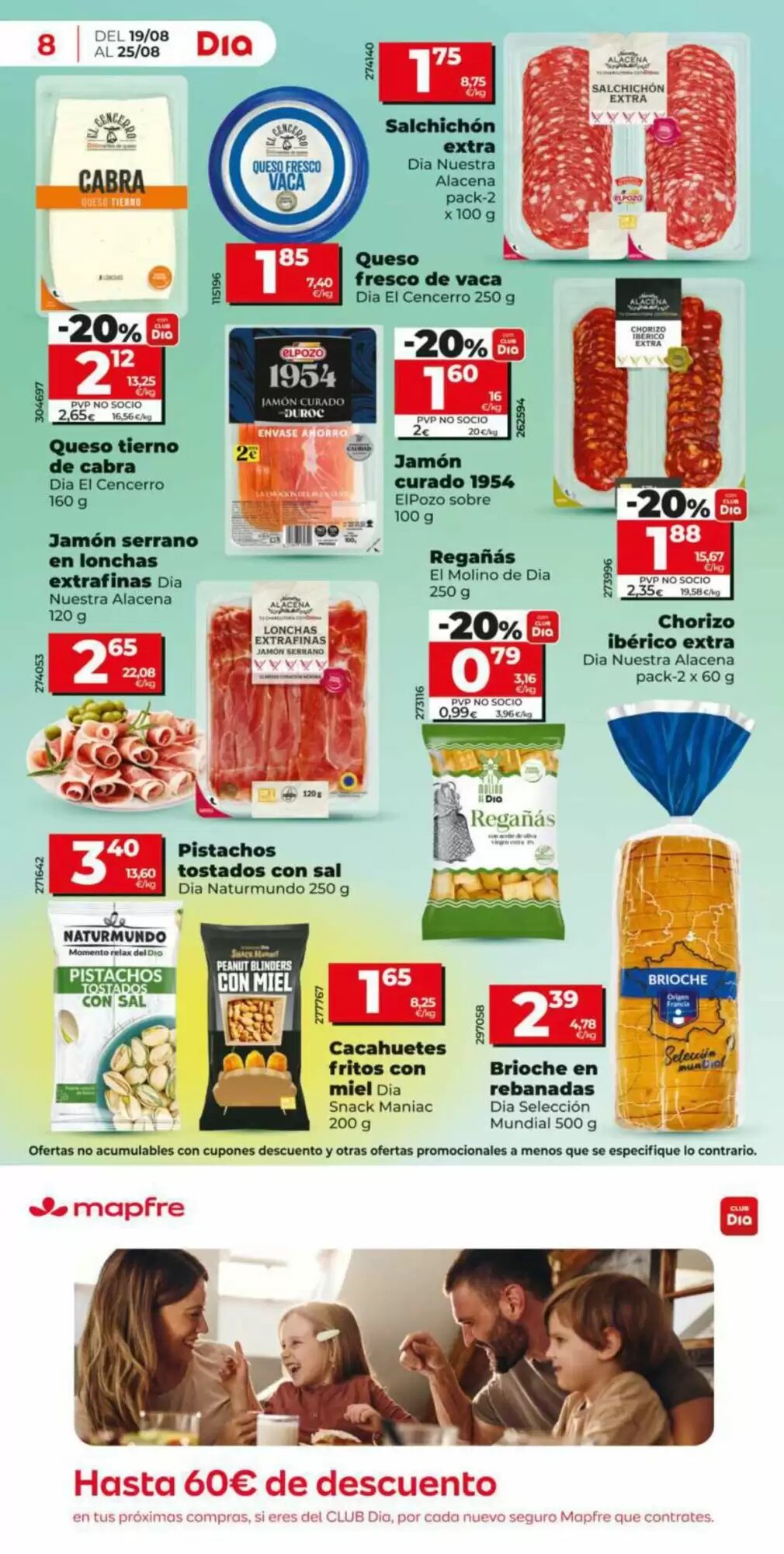 Folleto promocional de Dia válido desde el 19/08/2026 - Página 8.