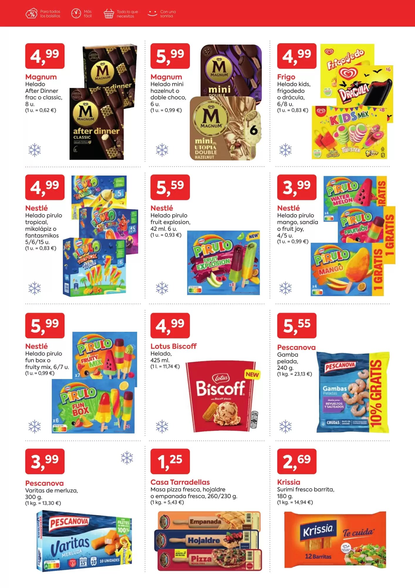 Folleto promocional de Suma Supermercados válido desde el 19/08/2026 - Página 3.